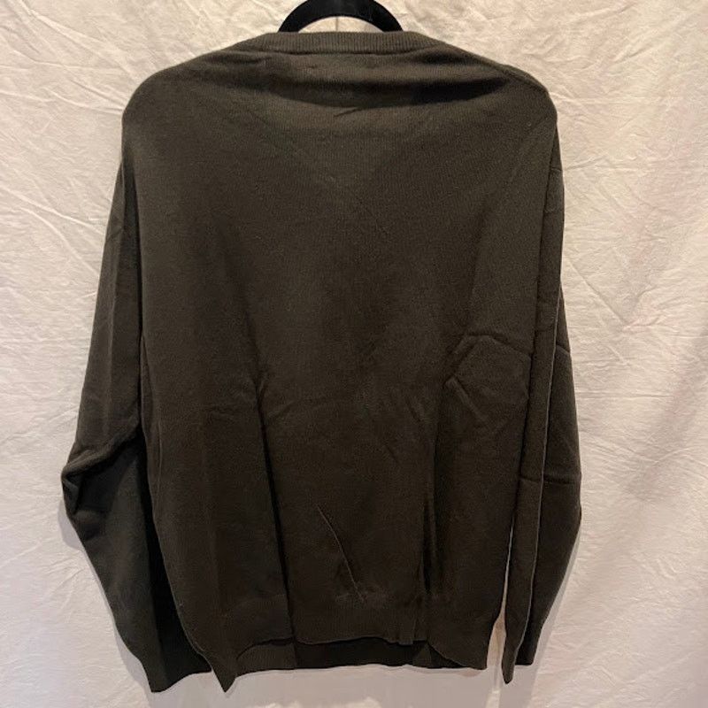 Other NWT Richard Waithe Sweater Jumper Cashmere V Neck Olive Sz L Size US L / EU 52-54 / 3 - 2 Thumbnail