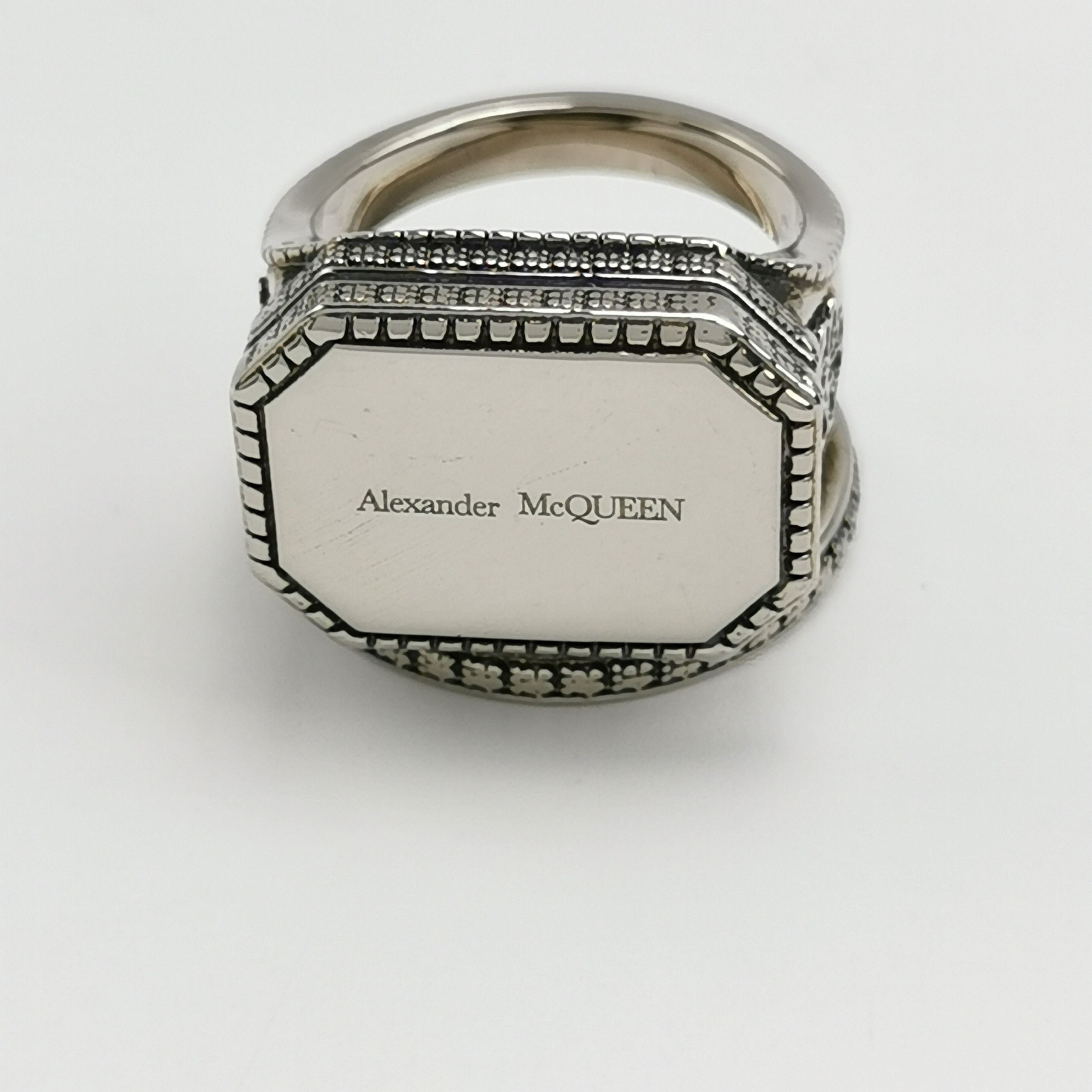 Alexander McQueen Alexander McQueen Logo Ring Size 17 -z2505 Size ONE SIZE - 7 Thumbnail