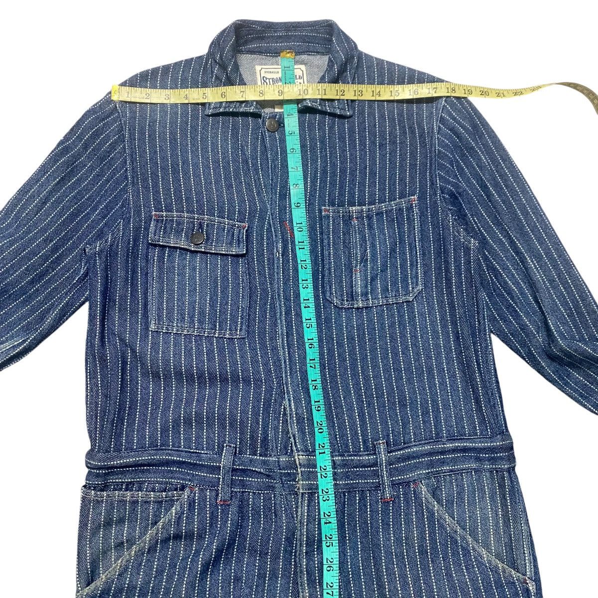 The Stronghold Vintage The Stronghold Wabash Denim Coveralls indigo Size US 33 - 22 Thumbnail