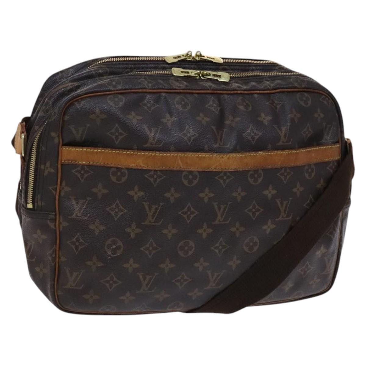 Louis Vuitton Monogram Reporter Gm Shoulder Bag M45252 Lv Auth Hk2306, Women's