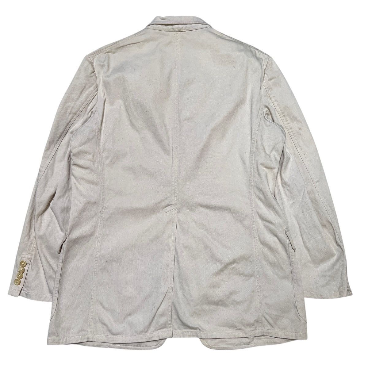 Polo Ralph Lauren Vintage Polo Ralph Lauren Khaki Blazer Jacket Size US L / EU 52-54 / 3 - 2 Thumbnail