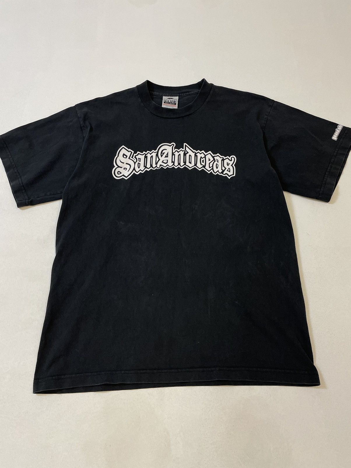 Playstation × Rockstar Games × Vintage Vintage 2004 GTA San Andreas Promo T-Shirt Made in USA - L Size US L / EU 52-54 / 3 - 2 Thumbnail