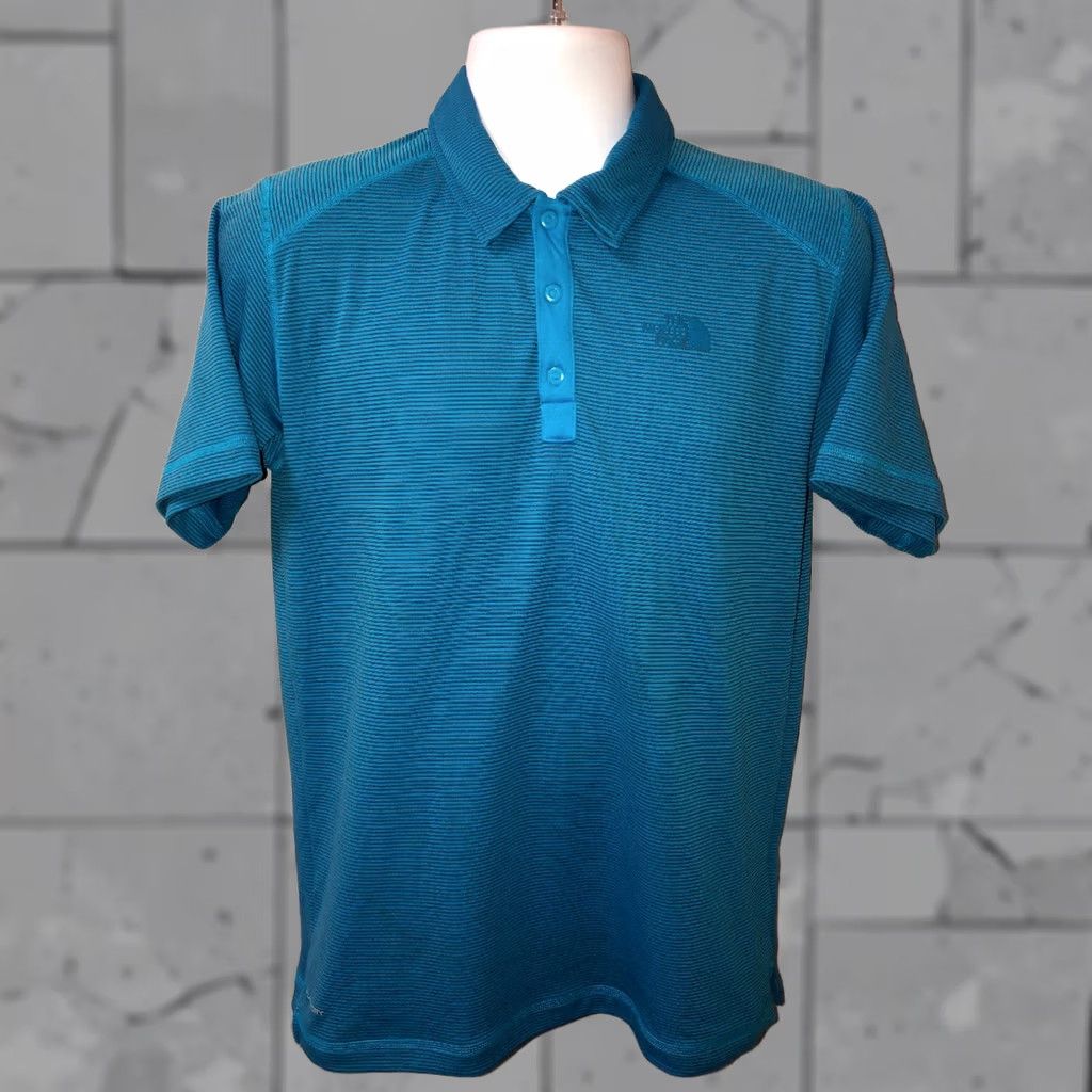 The North Face The North Face Polo Shirt Mens Blue Striped Golf Size S Long Sleeve Rugby Button-Up Shirt Mens Size US S / EU 44-46 / 1 - 1 Thumbnail