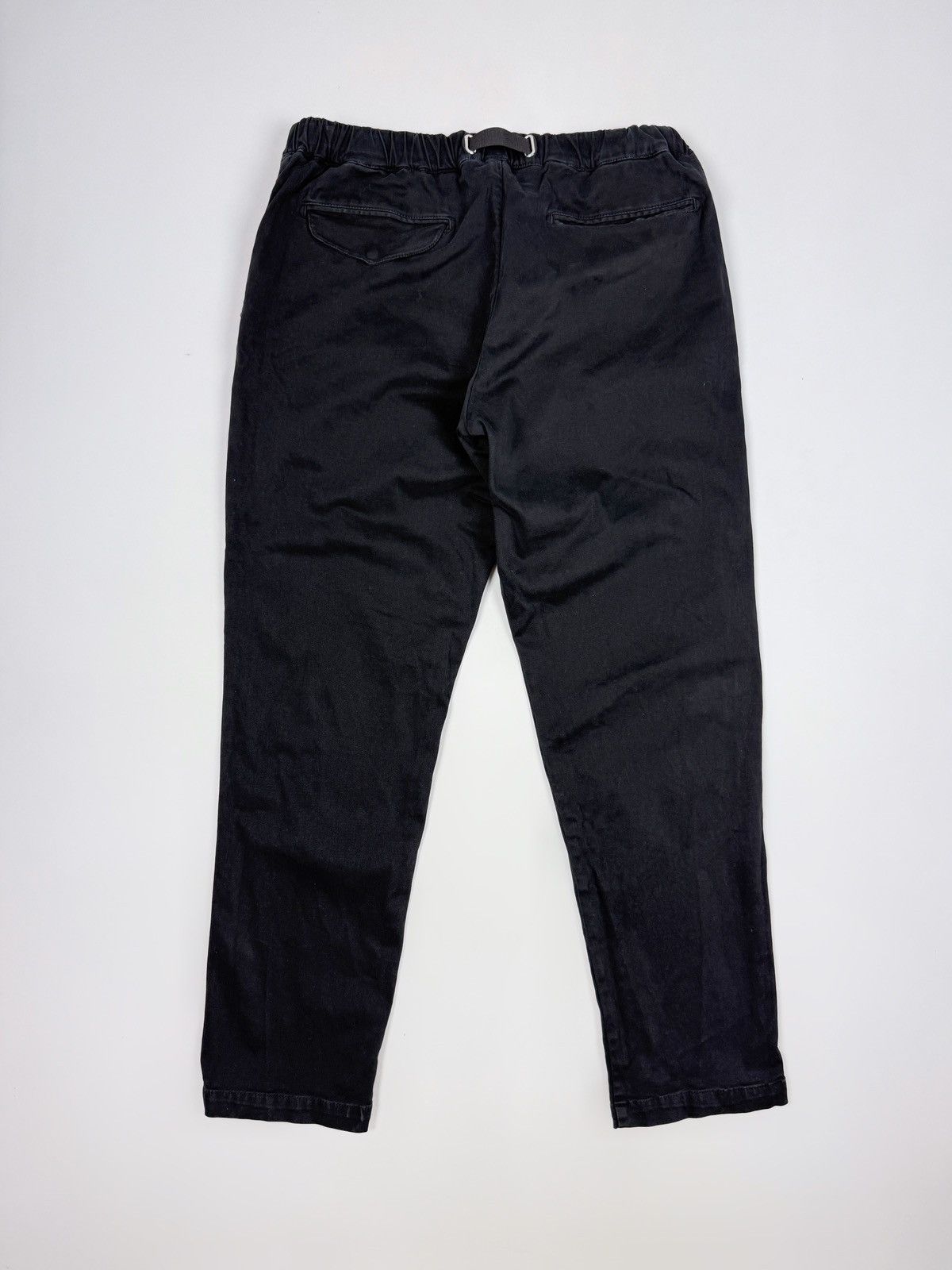 Other White Sand Italy Black Cotton Belted Chino Pants 52 Size US 36 / EU 52 - 5 Thumbnail