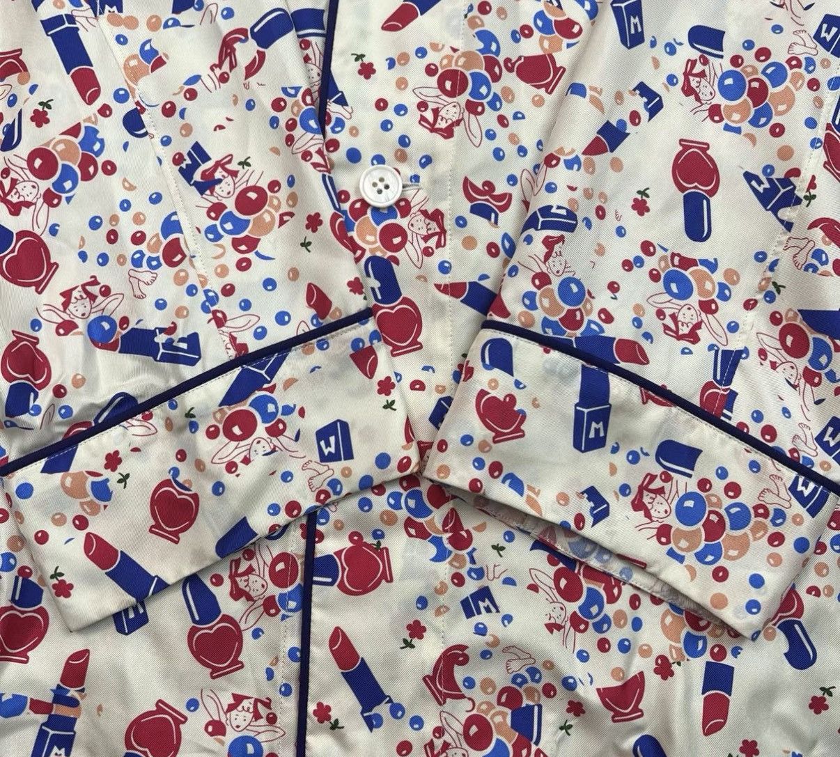Maison Margiela Maison Margiela Printed Mulberry Silk Shirt K12 Size M / US 6-8 / IT 42-44 - 5 Thumbnail