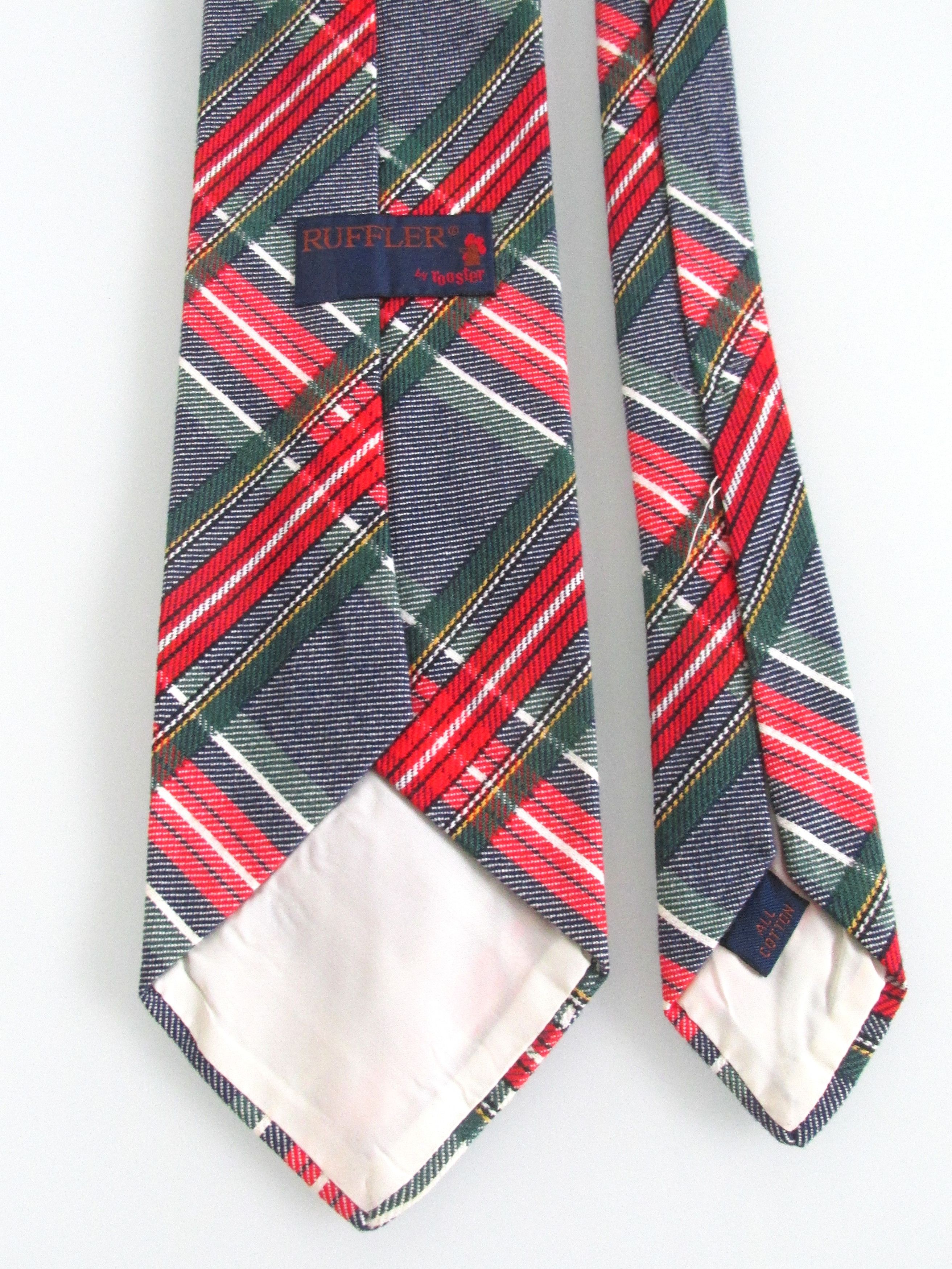 Vintage Vintage Rooster Men's Cotton Ties Size ONE SIZE - 4 Thumbnail
