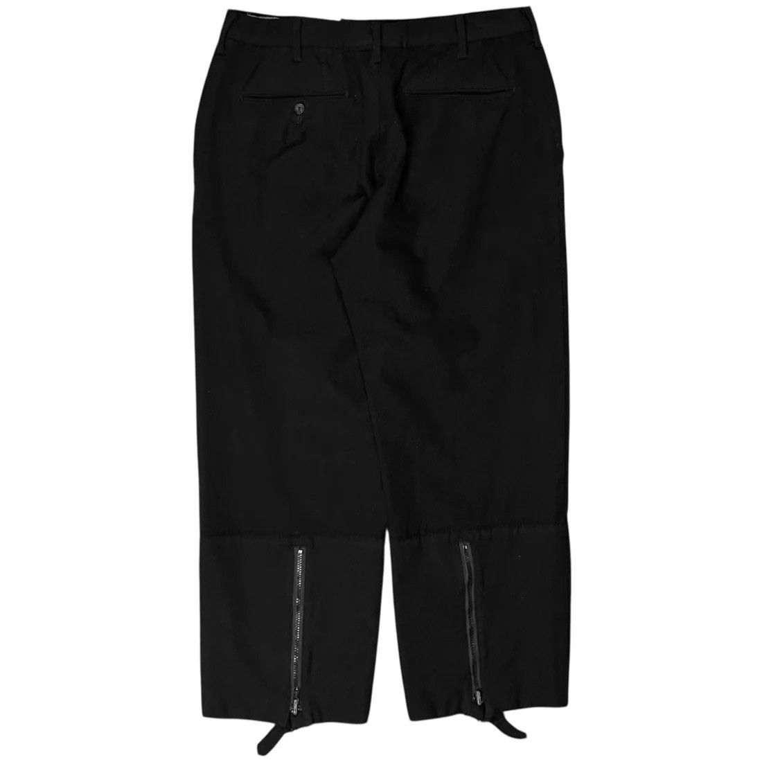 Yohji Yamamoto Yohji Yamamoto Pour Homme Back Zip Shorts Size US 32 / EU 48 - 1 Thumbnail