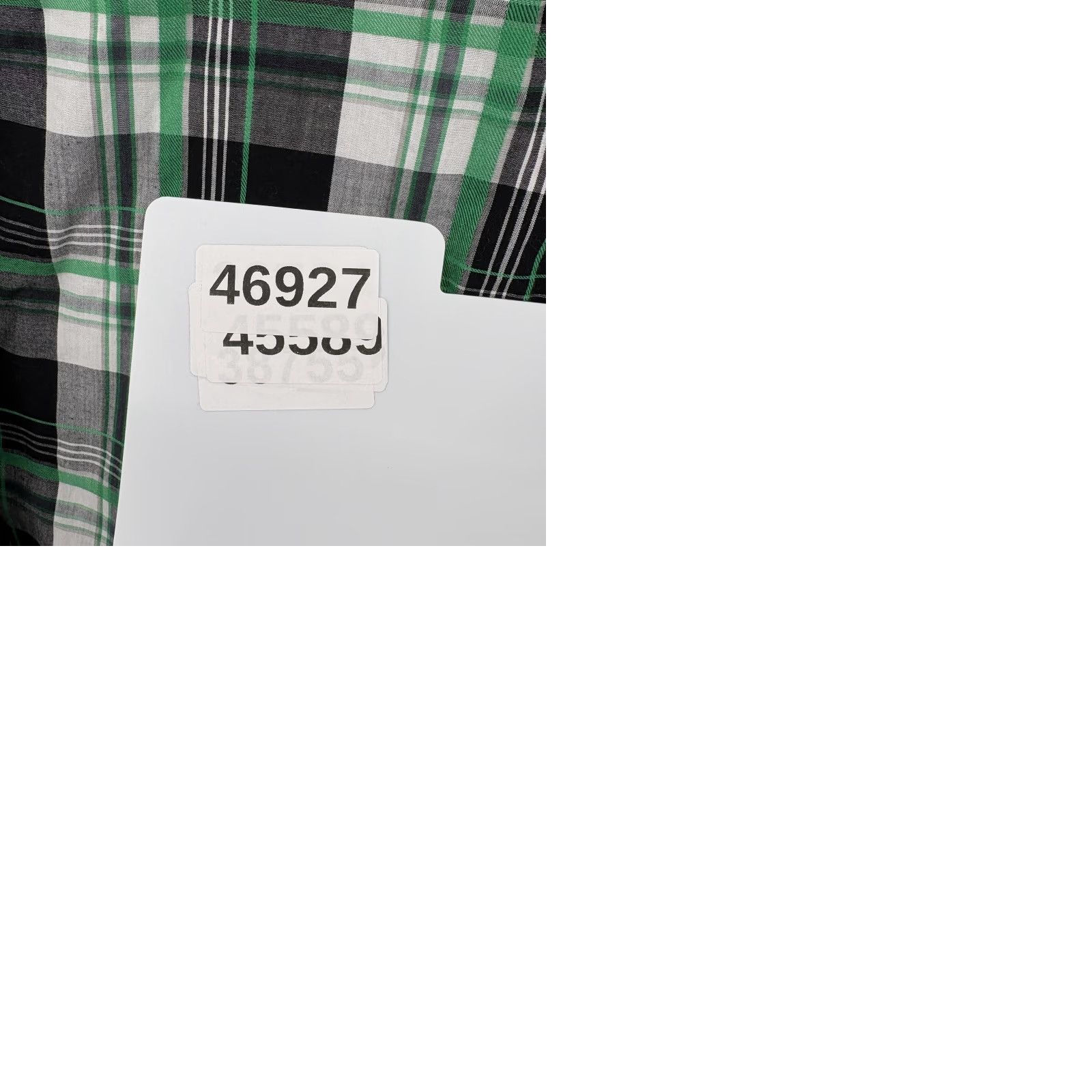 Vintage Helix Shirt Mens M Green Plaid Long Sleeve Button Front Athletic Y2K Grunge Size US M / EU 48-50 / 2 - 9 Thumbnail