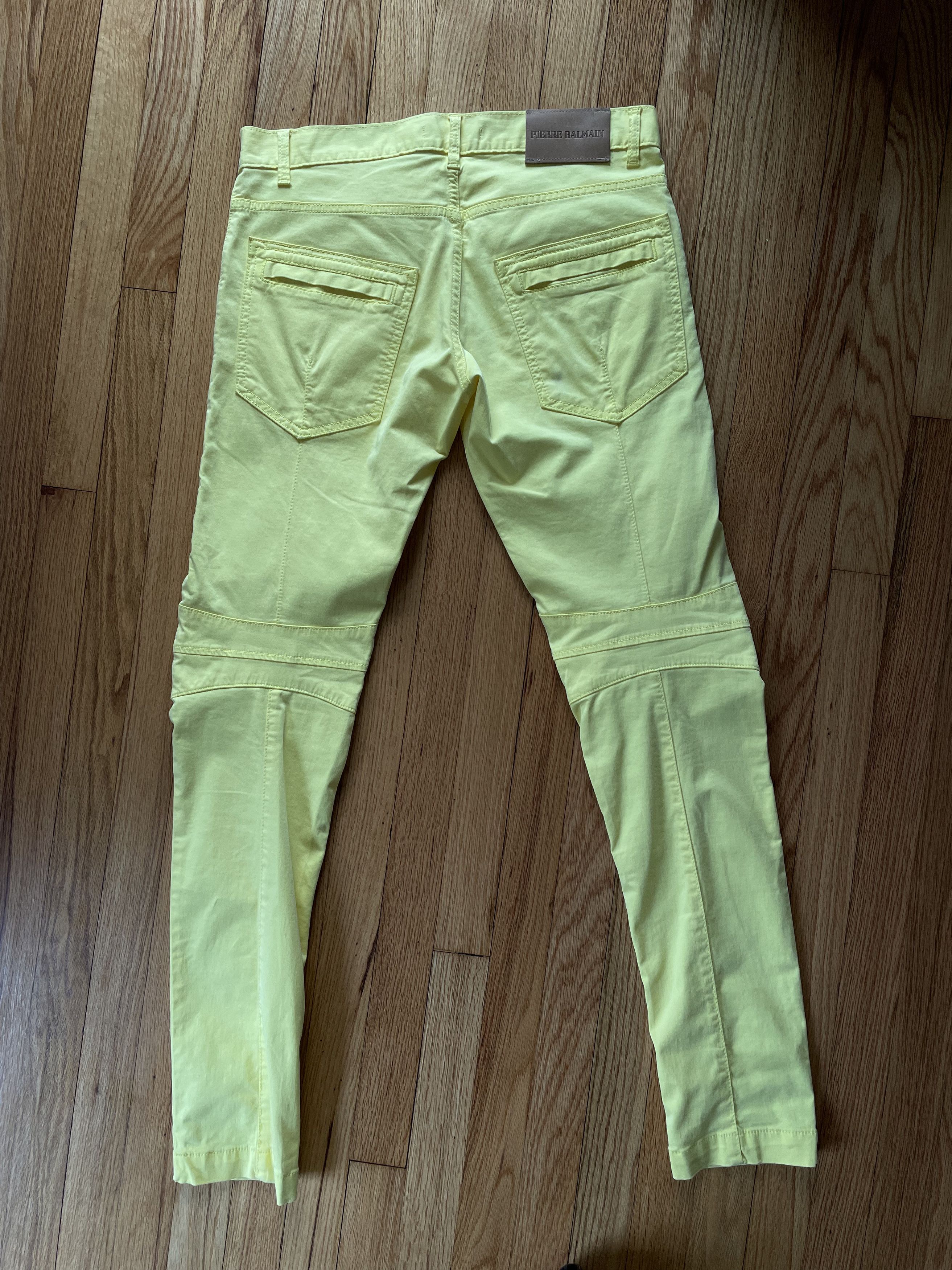 Pierre Balmain Moto Pant Size US 31 - 2 Thumbnail