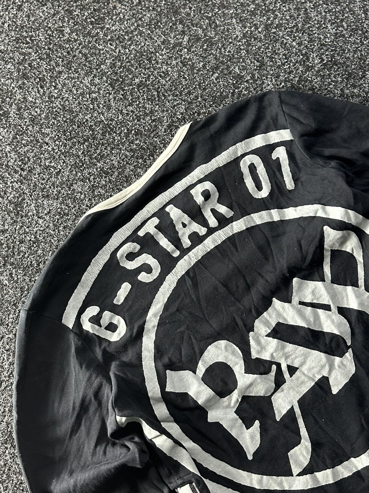 G-Star 🚨VINTAGE BIG LOGO G STAR RAW LONGSLEEVE T SHIRT RARE Size US L / EU 52-54 / 3 - 3 Thumbnail