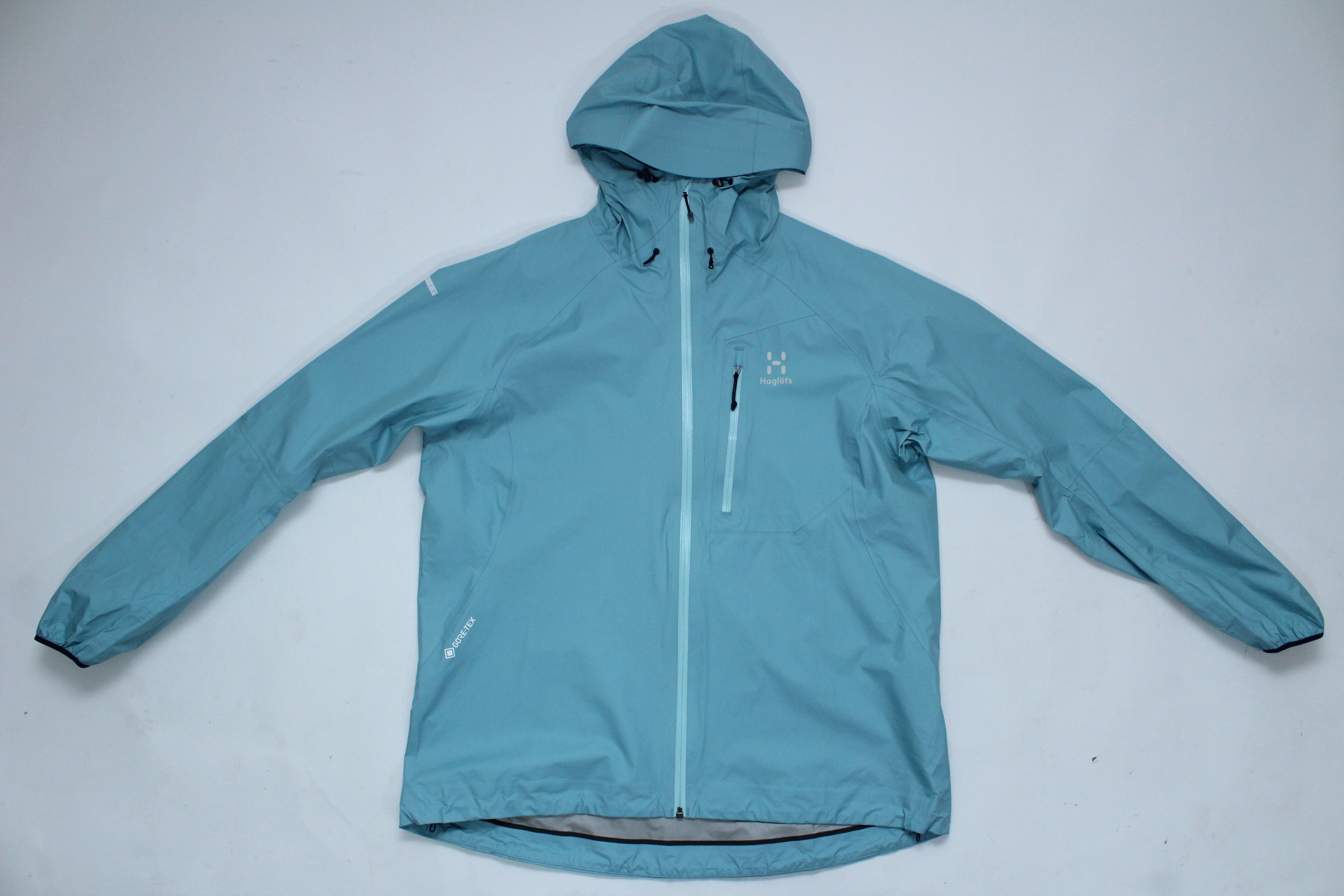 Haglofs Haglöfs L.I.M GORE-TEX Paclite Shell Jacket Light Blue Size XL / US 12-14 / IT 48-50 - 5 Thumbnail
