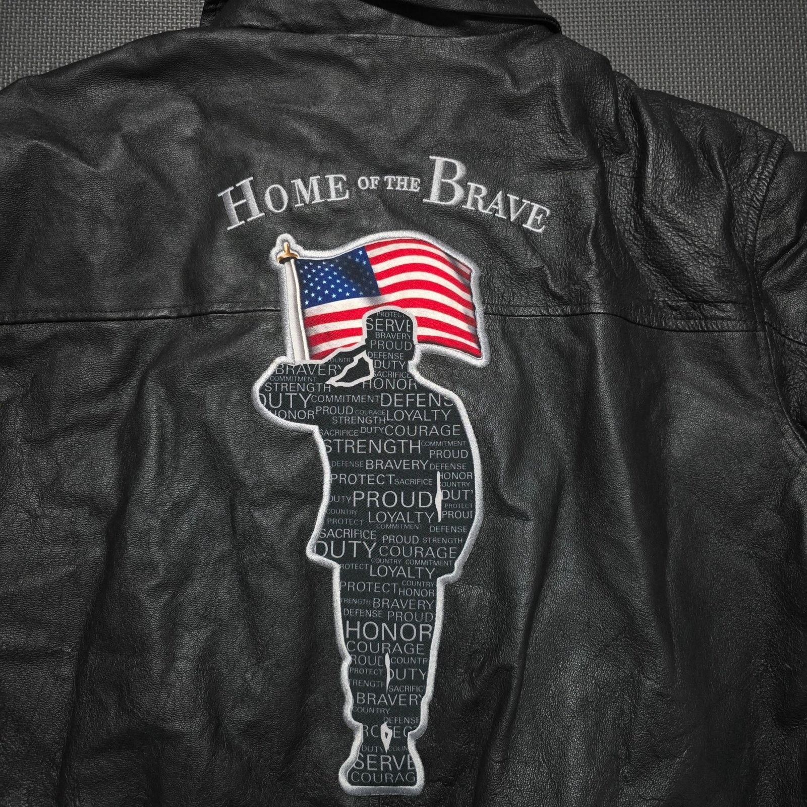Other Vintage Bradford Exchange 100% Leather Jacket Size US XL / EU 56 / 4 - 3 Thumbnail