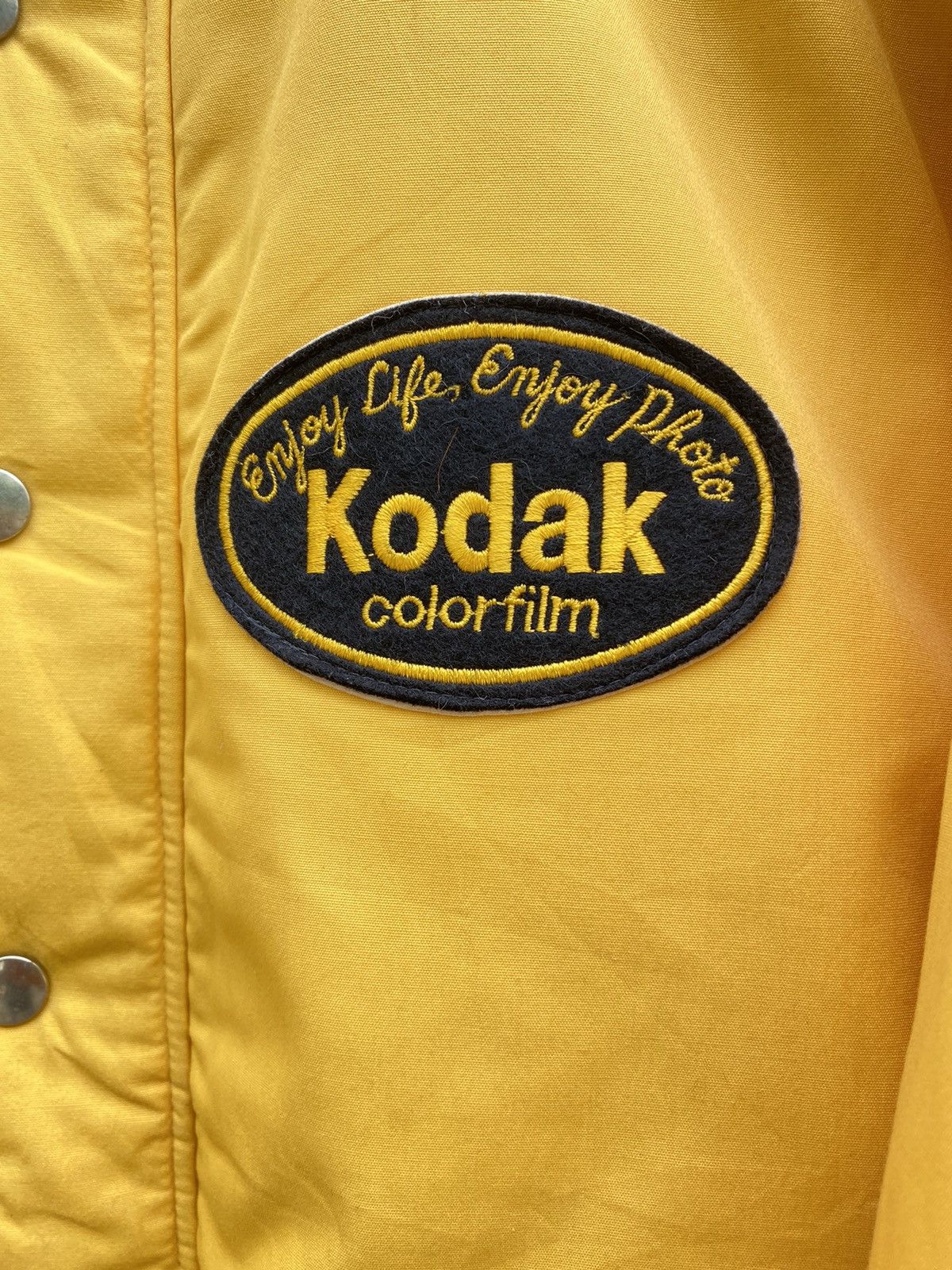 Kodak Kodak vintage yellow bomber jacket Size US L / EU 52-54 / 3 - 16 Thumbnail