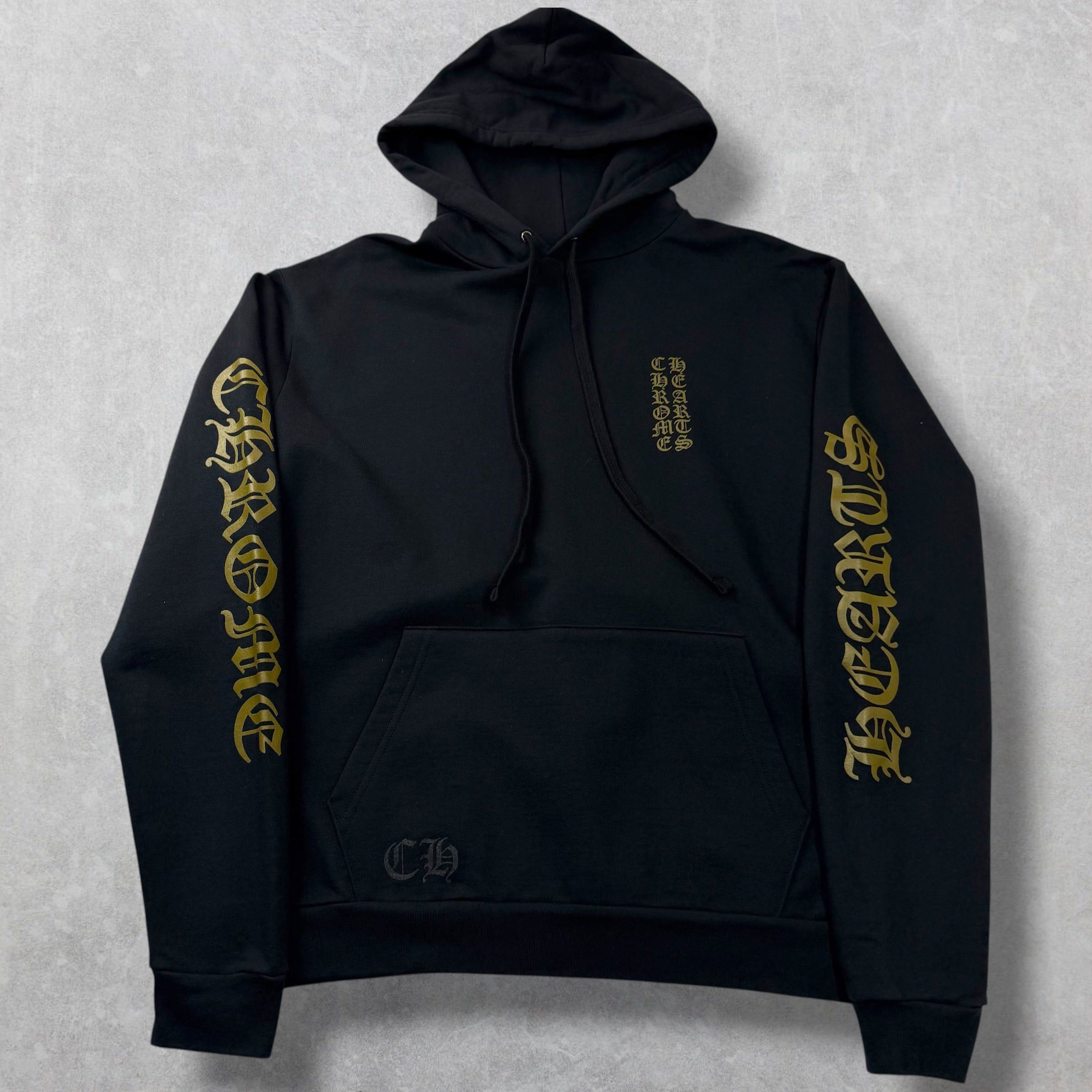 Chrome Hearts Chrome Hearts Olive Vertical Logo Hoodie M Size US M / EU 48-50 / 2 - 1 Thumbnail