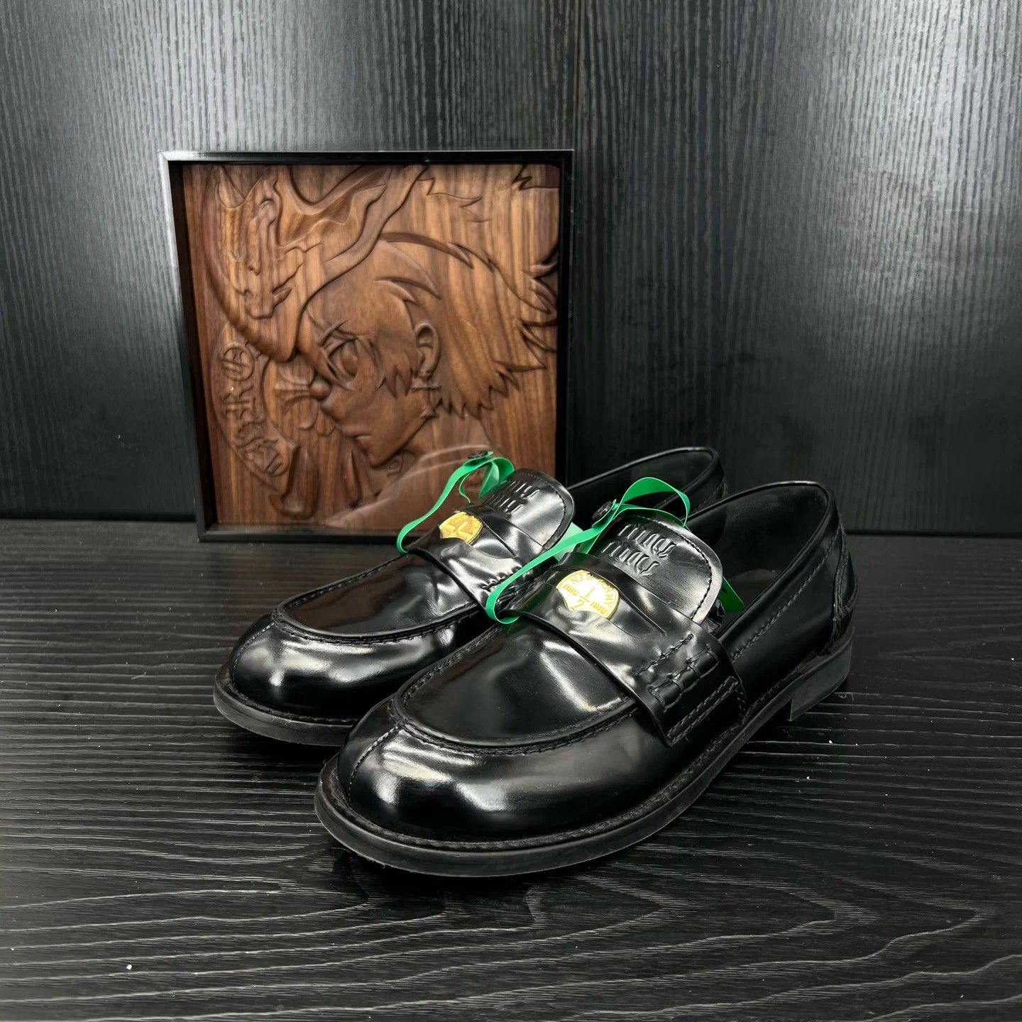 Miu Miu MIU MIU women's penny coin loafer Size US 6.5 / IT 36.5 - 1 Thumbnail