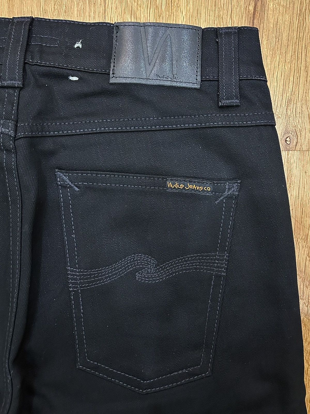 Nudie Jeans Lean Dean Dry Cold Black Nudie Jeans Size US 28 / EU 44 - 4 Thumbnail