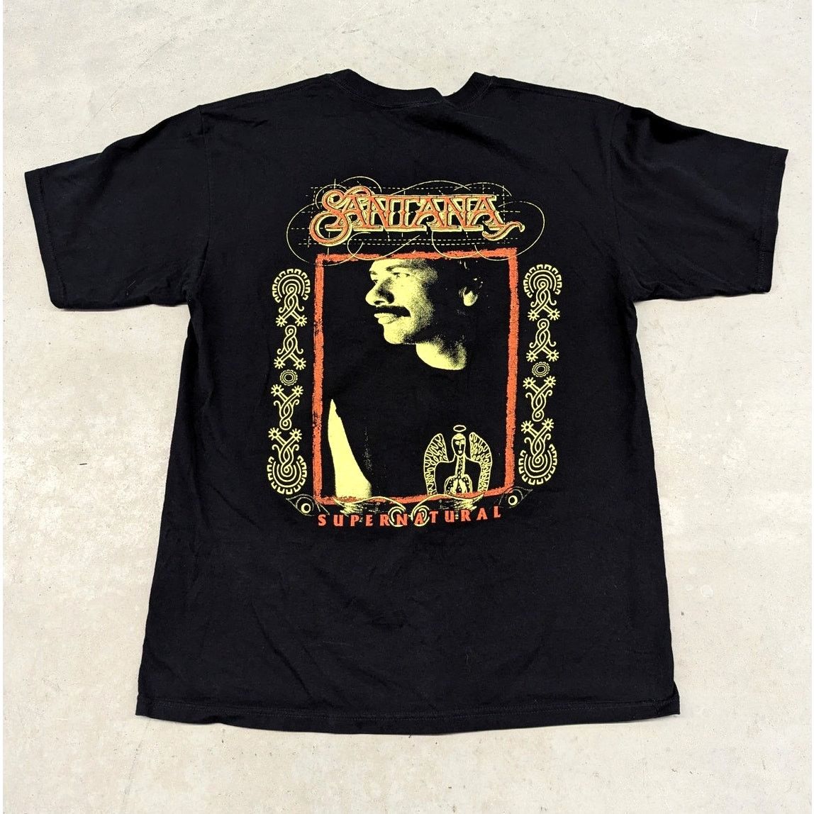 Band Tees × Vintage Vintage Rock and Death Carlos Santana Supernatural t-shirt Size US L / EU 52-54 / 3 - 3 Thumbnail