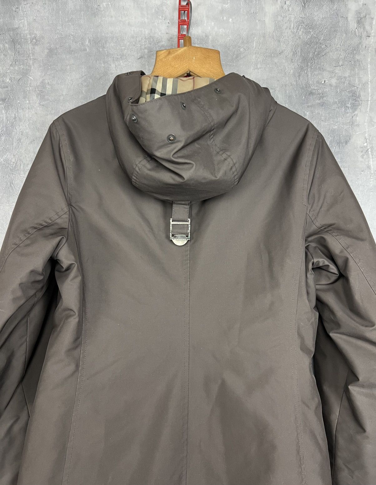 Burberry Burberry Nova Check Women’s Brown Parka Jacket Size S Size S / US 4 / IT 40 - 14 Thumbnail