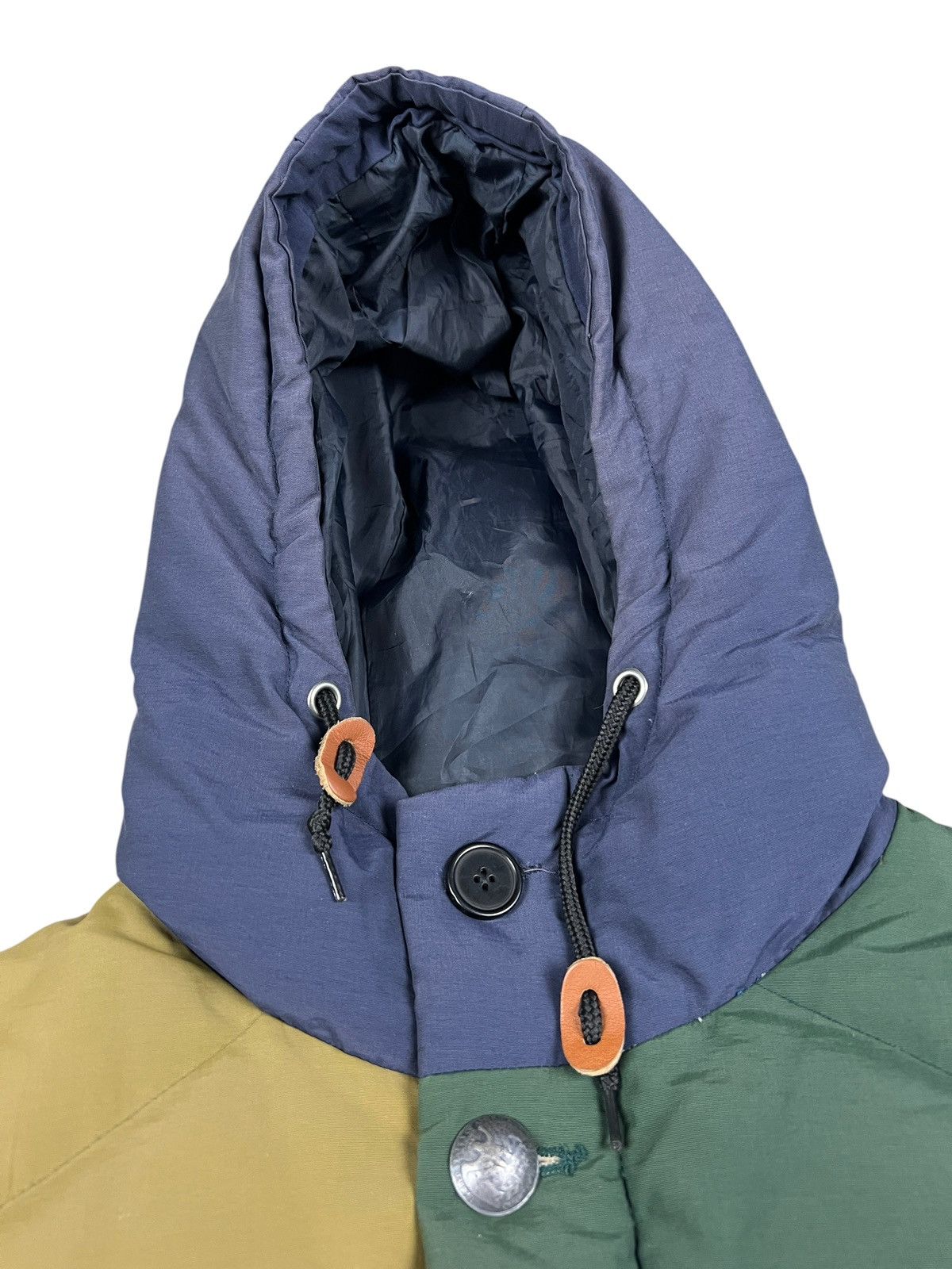 Japanese Brand × go slow caravan Go Slow Caravan Multicolor Puffer Down Jacket Size US L / EU 52-54 / 3 - 8 Thumbnail