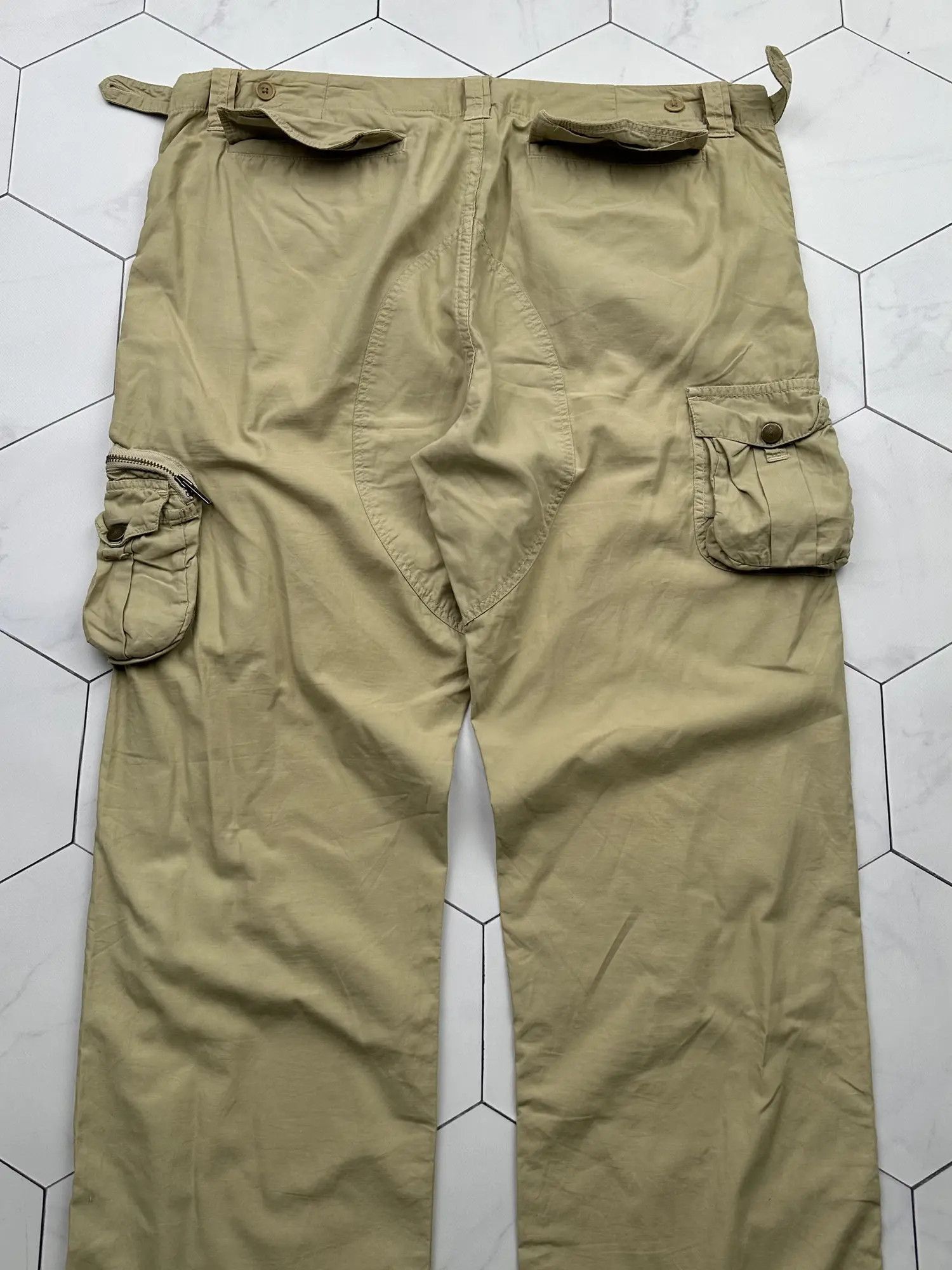 John Varvatos John Varvatos Vintage Cargo Pants (B121) Size US 36 / EU 52 - 10 Thumbnail