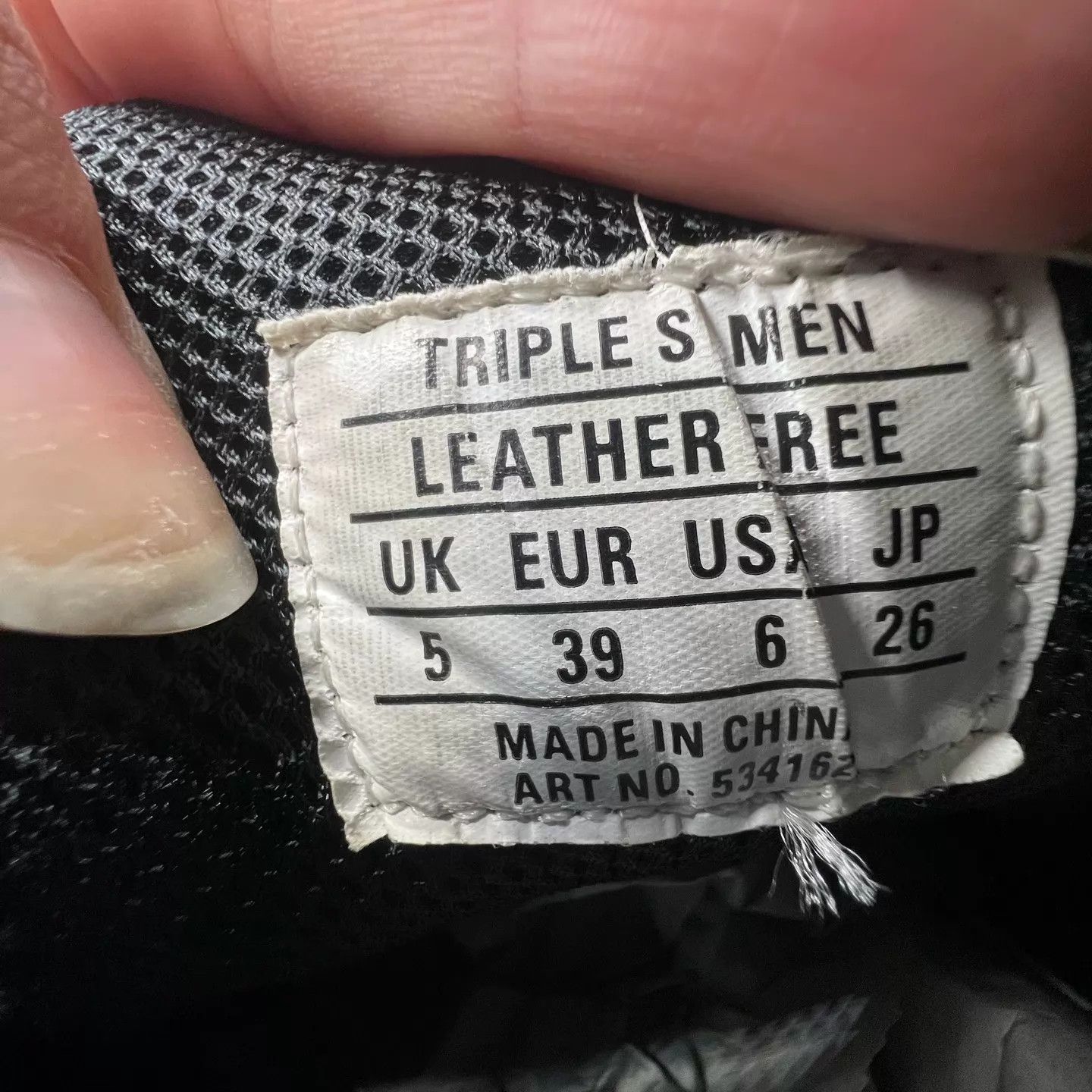 Balenciaga Balenciaga Triple S Black 39 Size US 6 / EU 39 - 8 Thumbnail