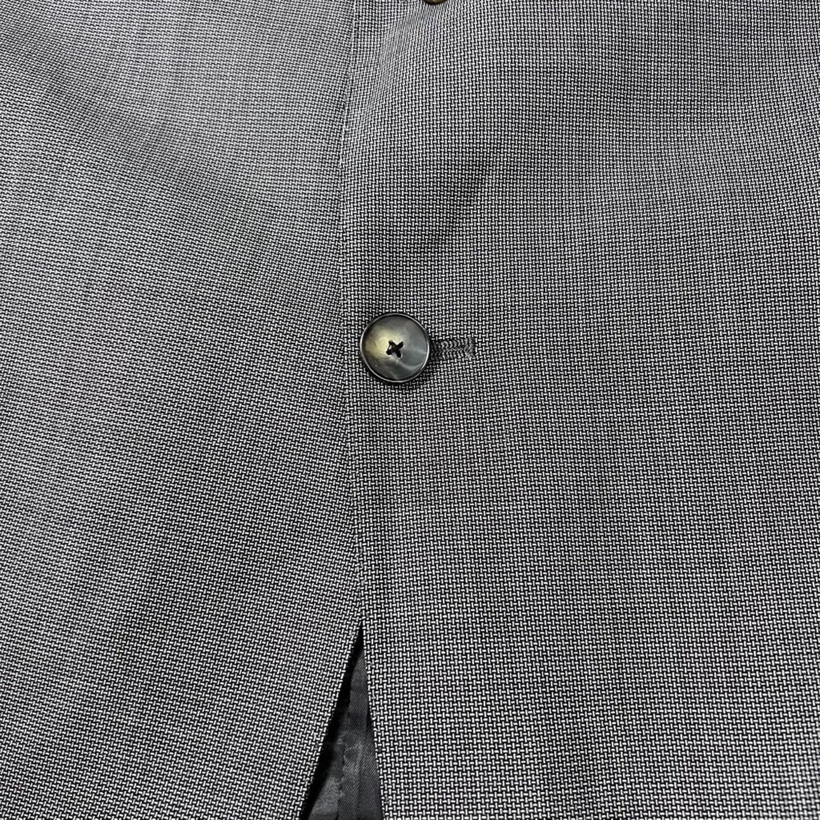 Hart Schaffner Marx Hart Schaffner Marx Wool Blazer 48L Gray Suit Jacket Dillard Size 48L - 6 Thumbnail