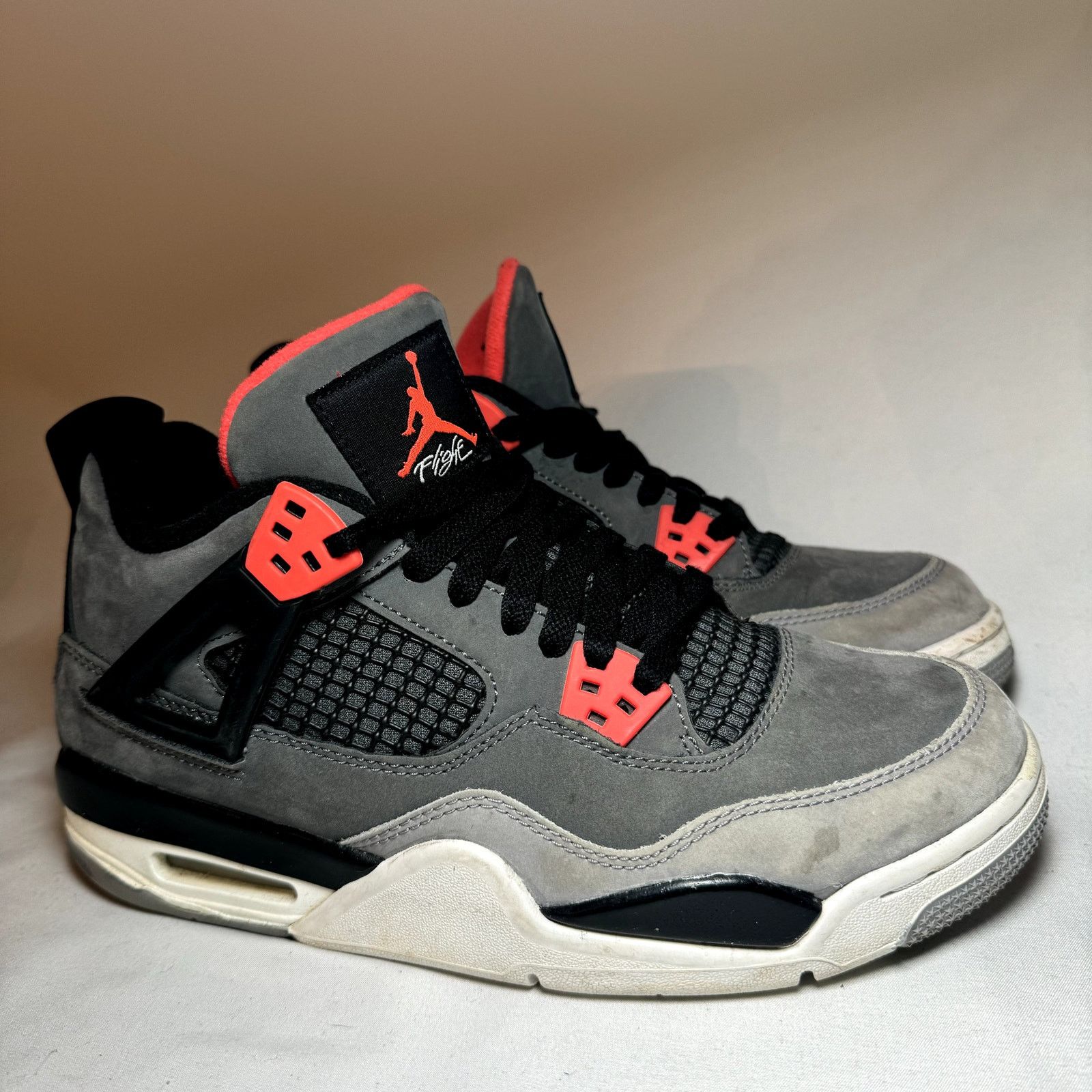 Jordan Brand × Nike Size 7 - Nike Air Jordan 4 Retro GS Infrared Men's Shoes Size US 7 / EU 40 - 1 Thumbnail