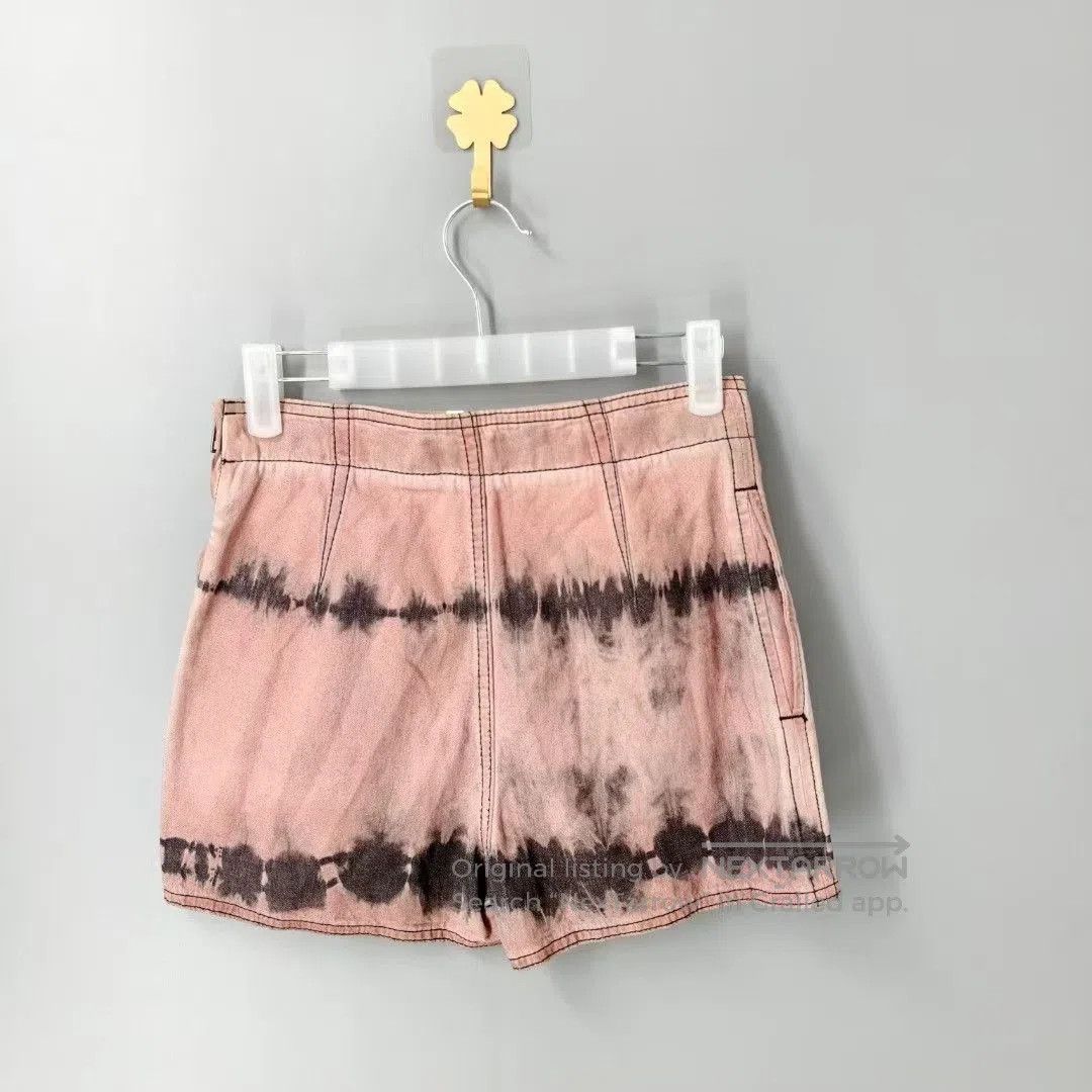 Dior pink tie-dye denim shorts by Dior. Size US 34 / EU 50 - 2 Thumbnail