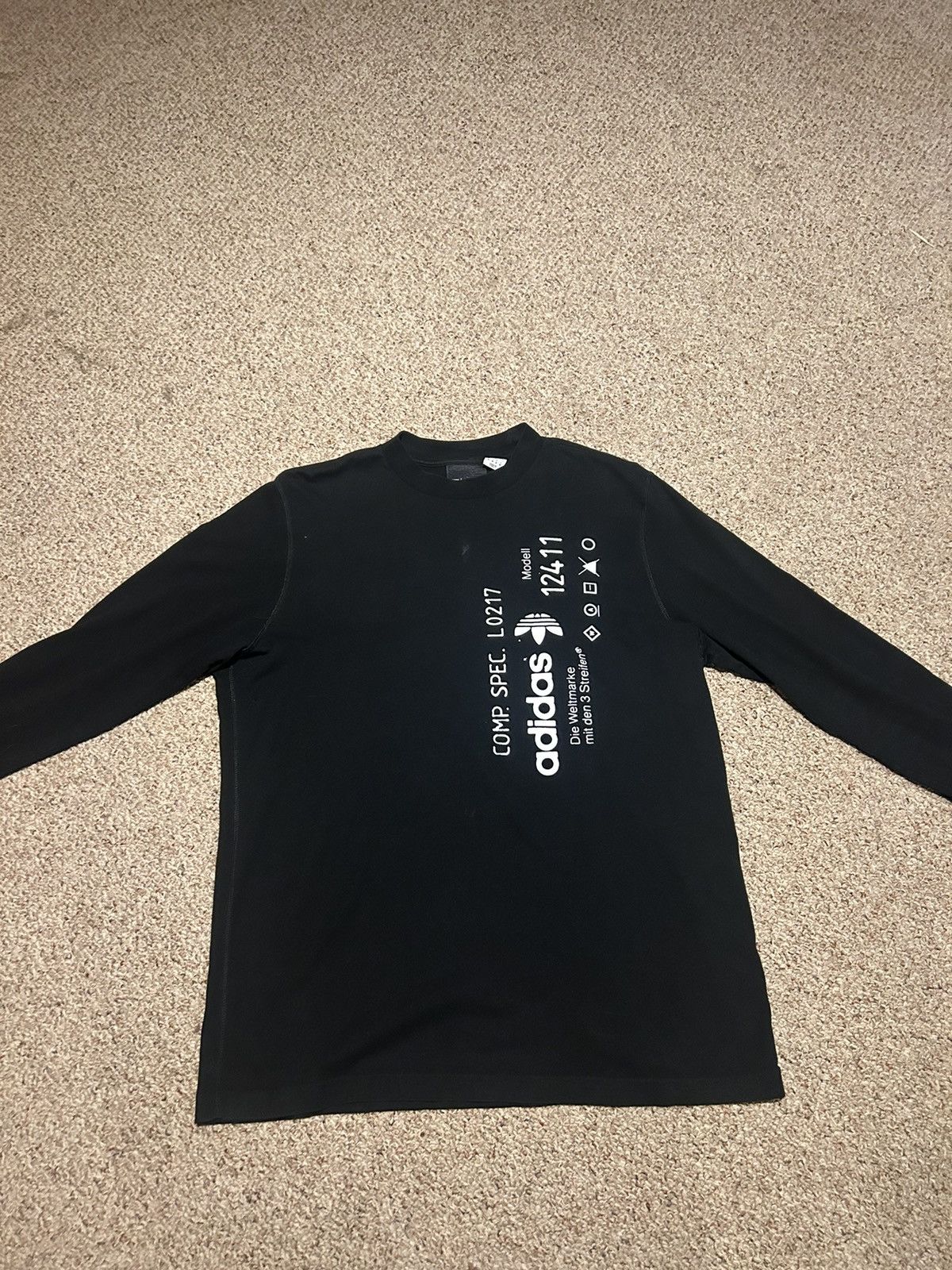 adidas x alexander wang 長袖カットソー Adidas × Alexander Wang Alexander Wang Adidas Long Sleeve