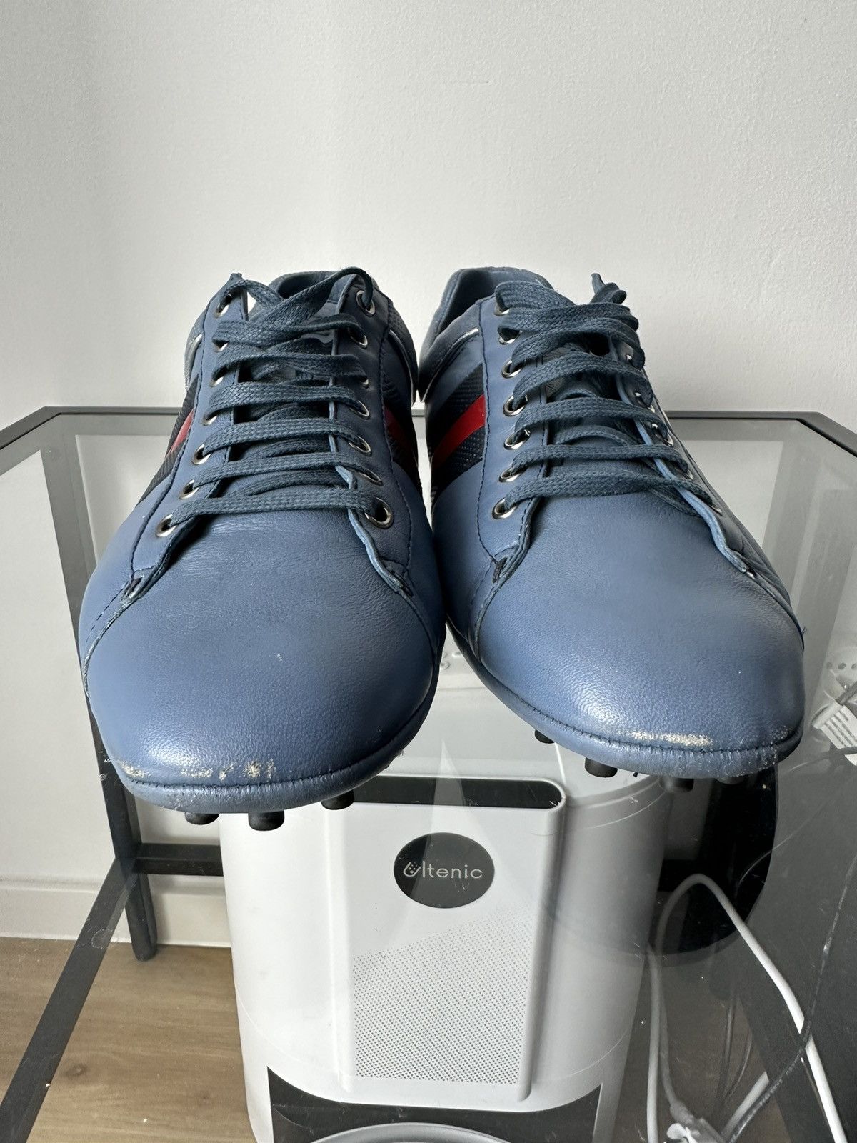 Gucci GUCCI Driver lace up leather sneakers Europe Exclusive Size US 11 / EU 44 - 4 Thumbnail