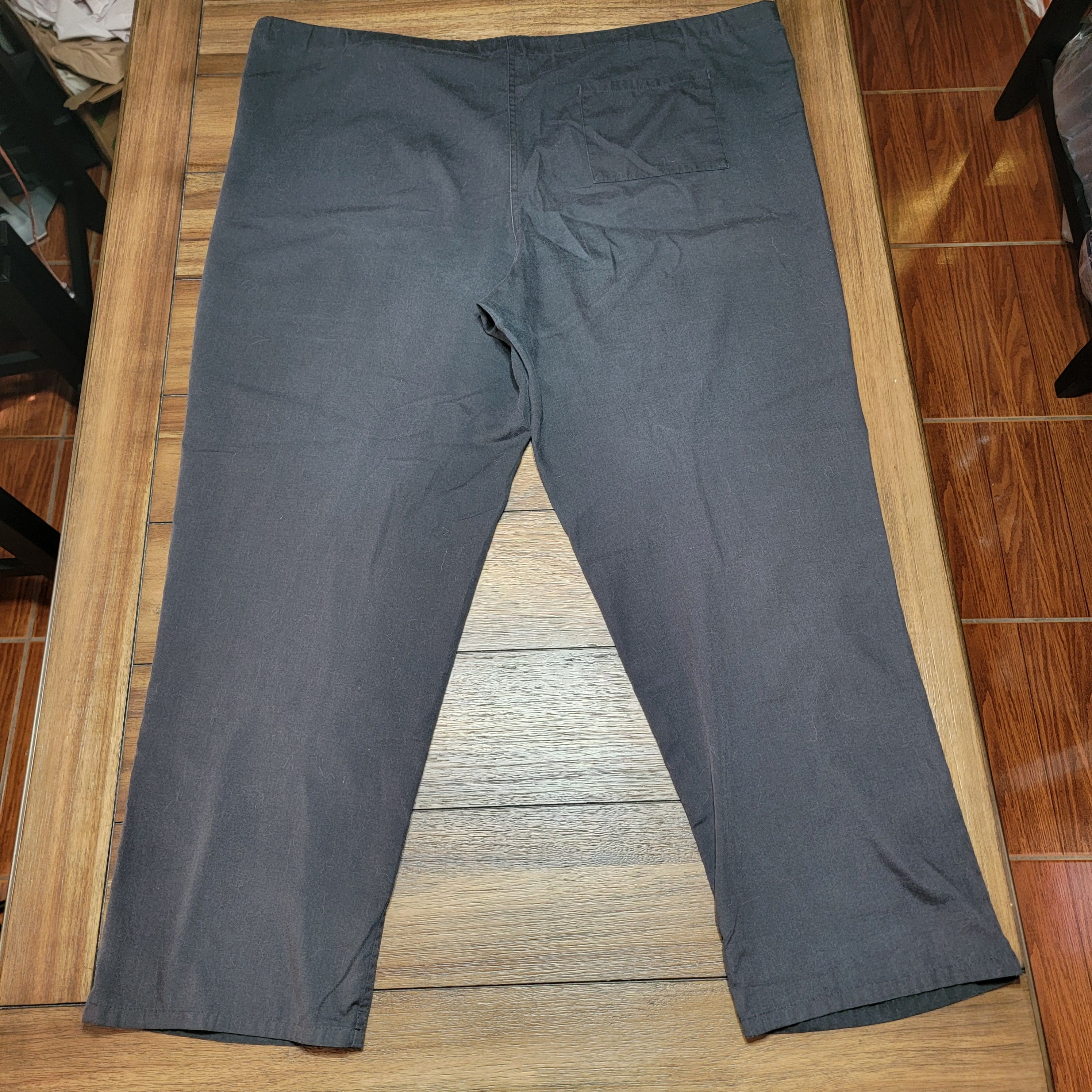 Other Black Scrub Pants w/ 1 Back Pocket - Size XL Size US 44 / EU 60 - 4 Thumbnail