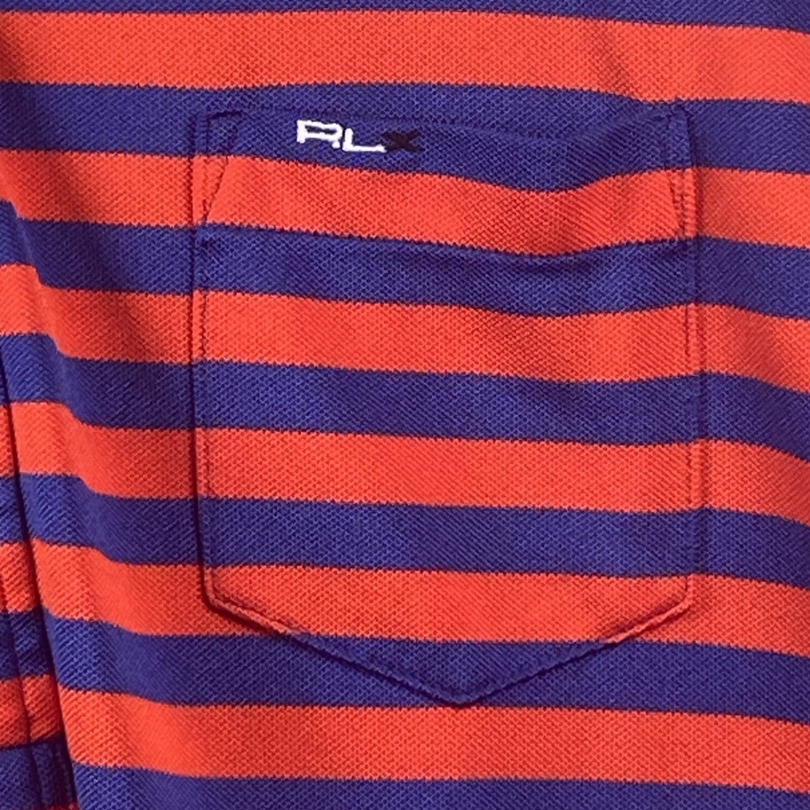 Ralph Lauren Ralph Lauren RLX Shirt Men's XL Blue Red Stripe Pocket Polo Size US XL / EU 56 / 4 - 3 Thumbnail