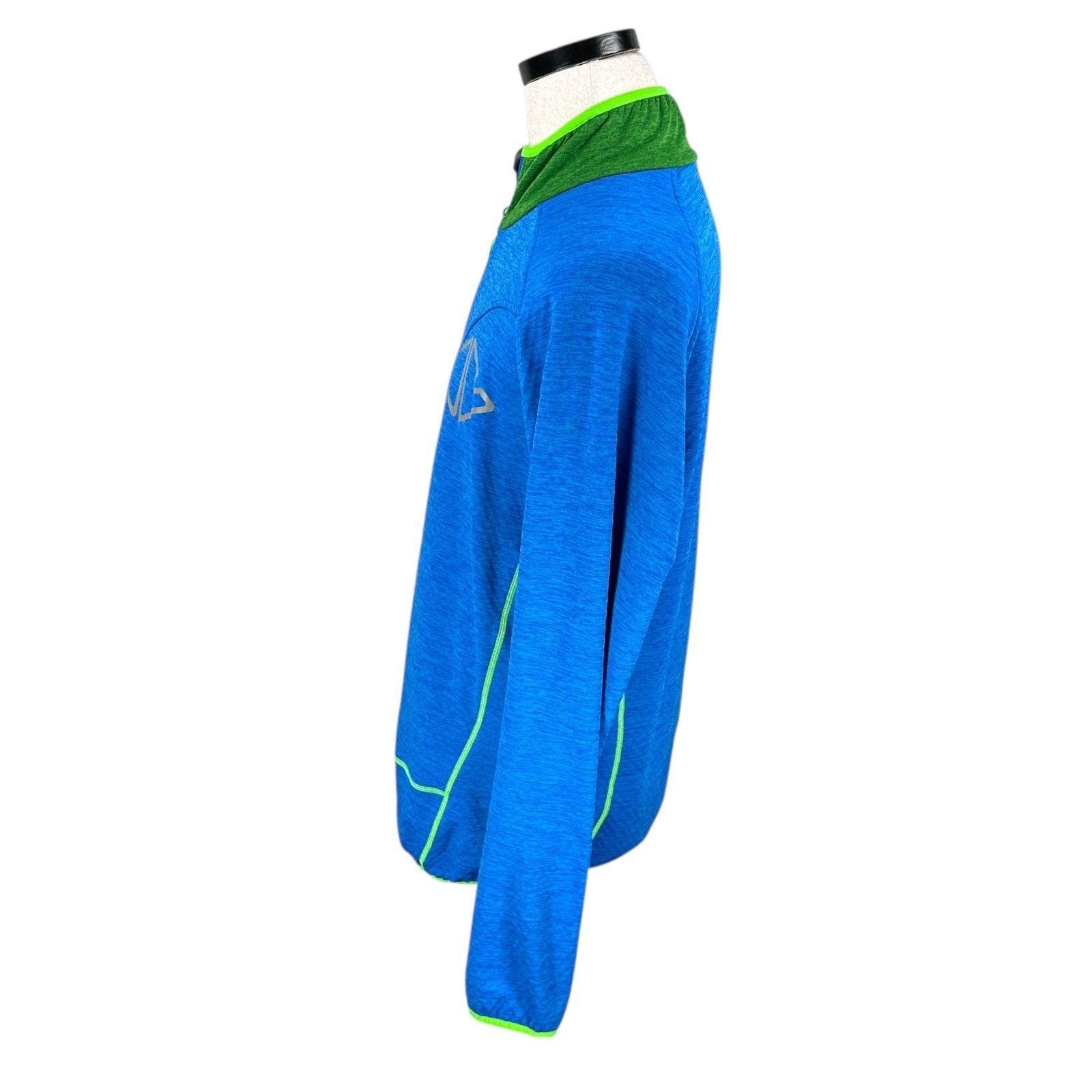 Other Crazy Idea Aerospace Jacket Men’s 2XL Blue Stretch Full Zip Size US XXL / EU 58 / 5 - 3 Thumbnail