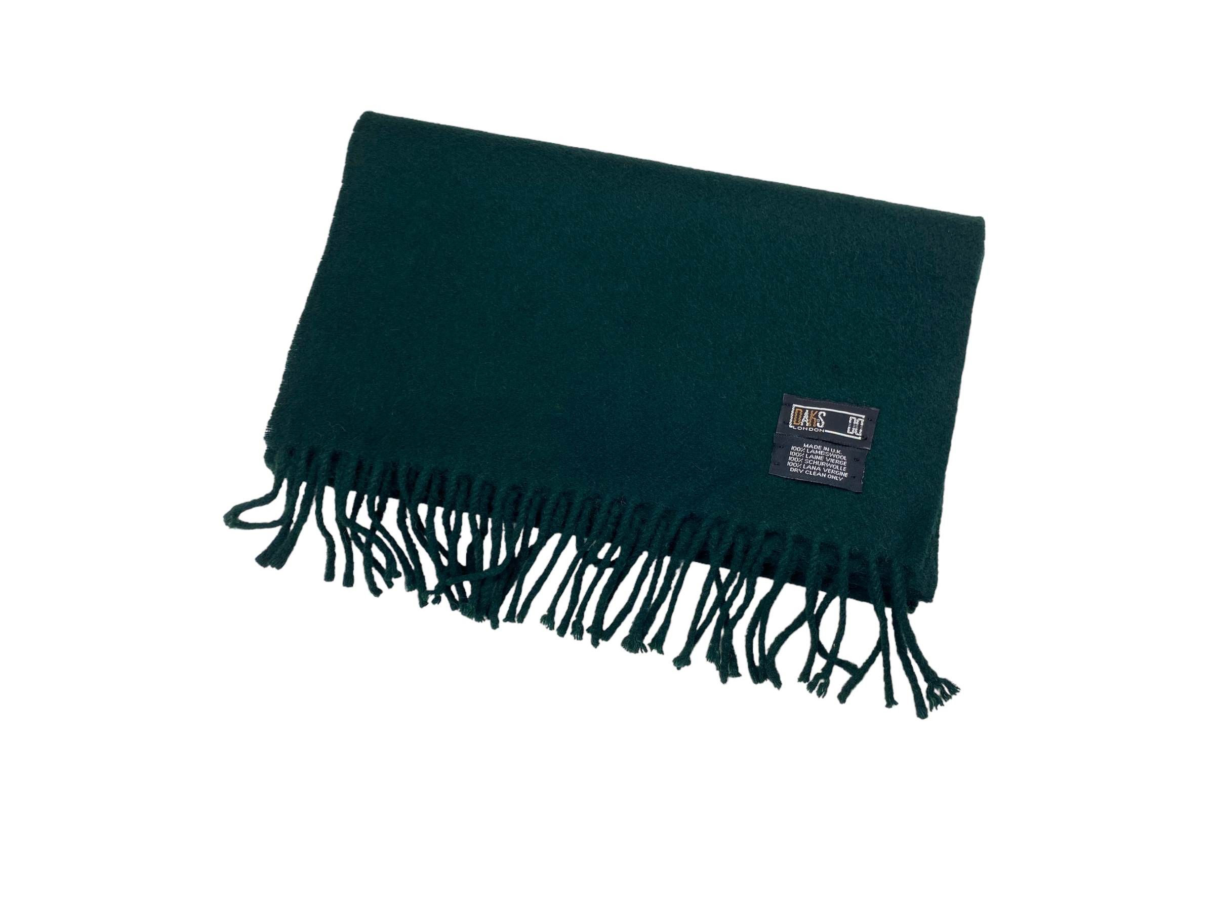 DAKS × Vintage Daks London scarf Pure Lambswool Vintage Scarves Size ONE SIZE - 3 Thumbnail