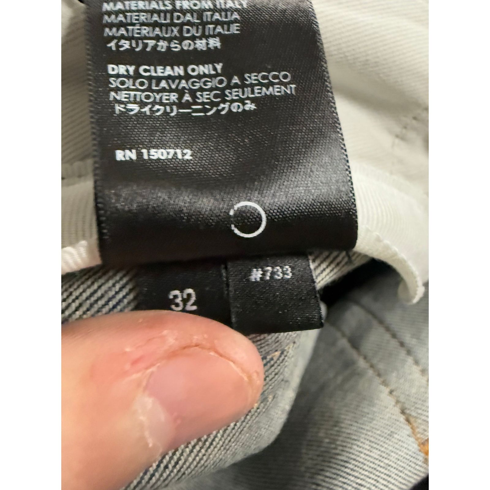 Amiri Amiri Jeans Navy Thrasher Used 32 Size US 32 / EU 48 - 6 Thumbnail