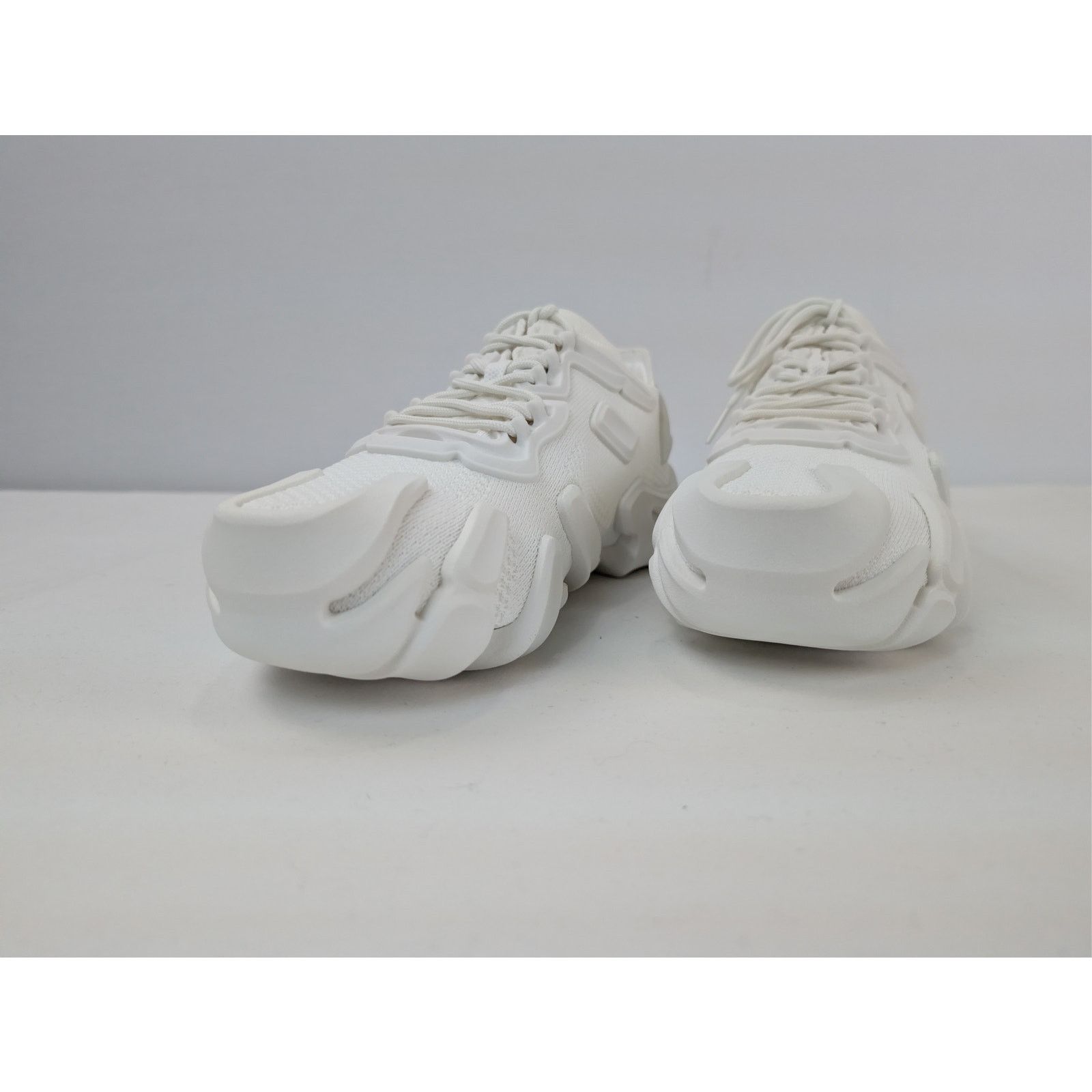 Bottega Veneta o1rshd1 Flex Low Top Sneakers in Optic White Size US 9 / EU 42 - 7 Thumbnail