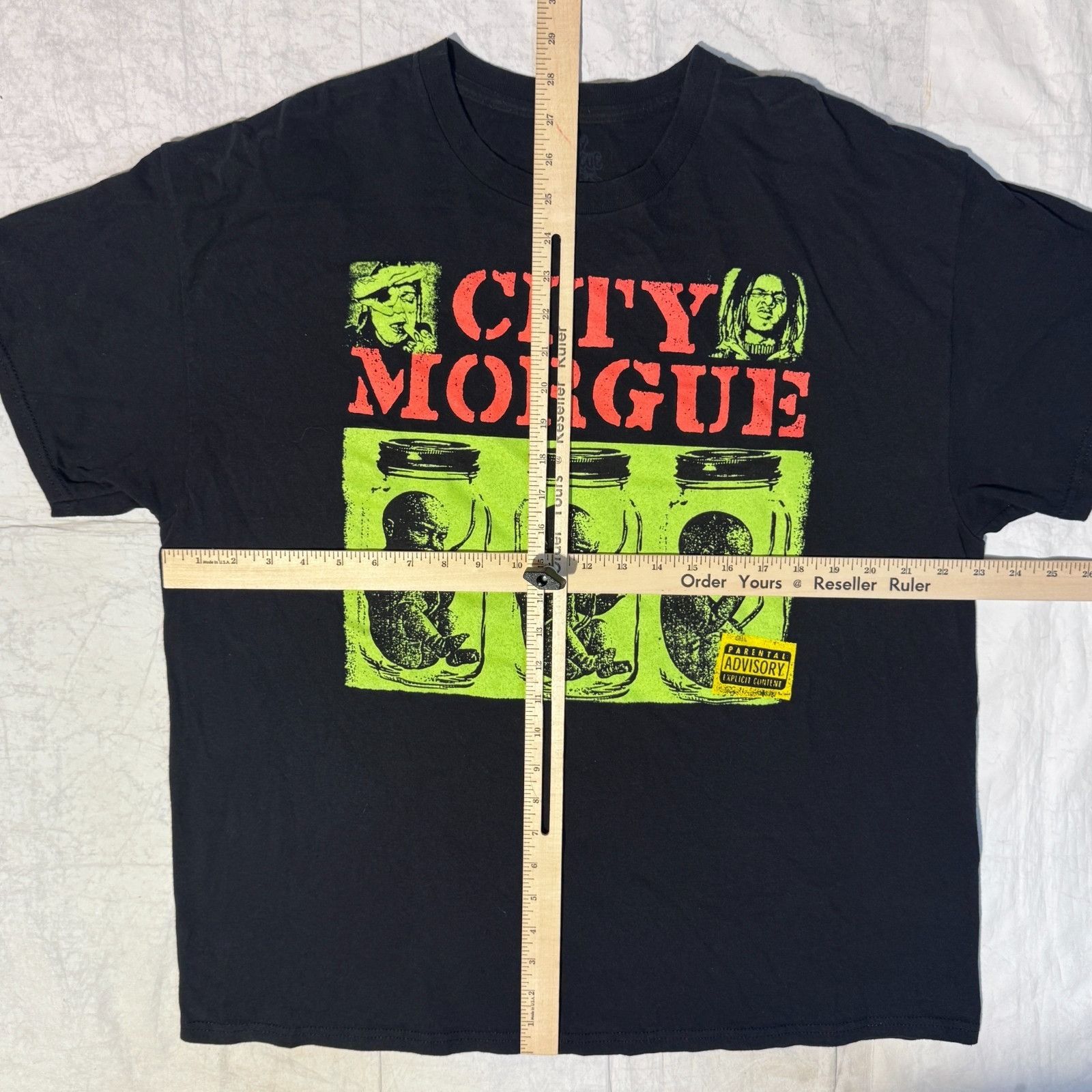 City Morgue City Morgue Bottom of The Barrel Album Tour TShirt XL Zillak Size US XL / EU 56 / 4 - 4 Thumbnail