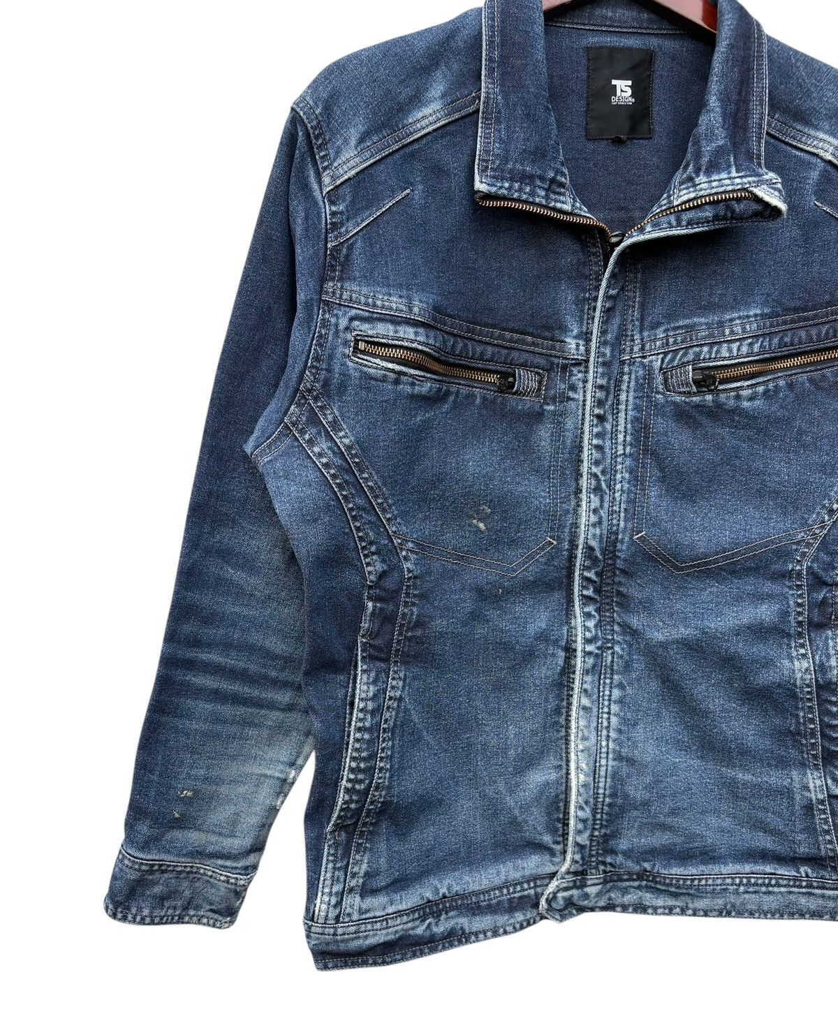 Other TS Design Bleached Works Denim Jacket Size US M / EU 48-50 / 2 - 5 Thumbnail