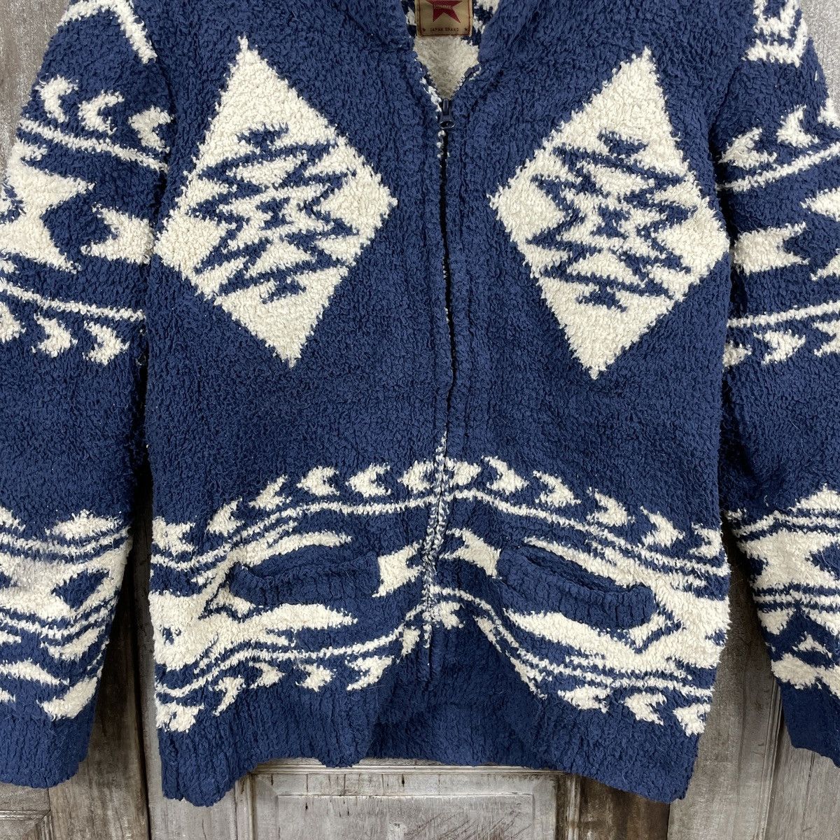 Japanese Brand × Native 291295 Homme Vintage Fleece Jackets Size US M / EU 48-50 / 2 - 3 Thumbnail