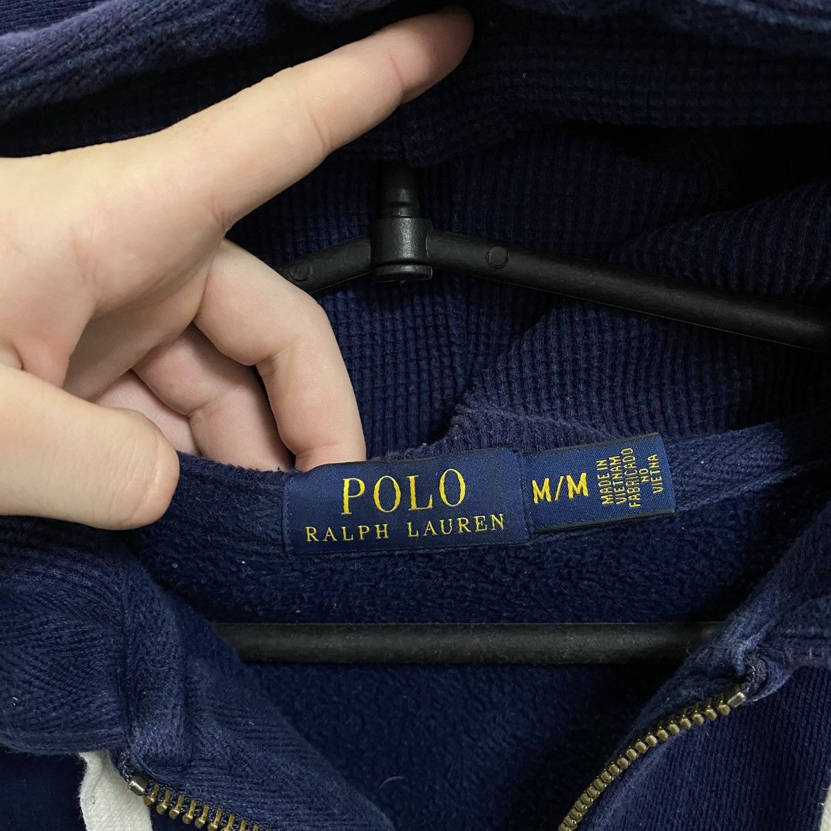 Polo Ralph Lauren Vintage Polo Ralph Lauren Zip Hoodie Size US M / EU 48-50 / 2 - 8 Thumbnail