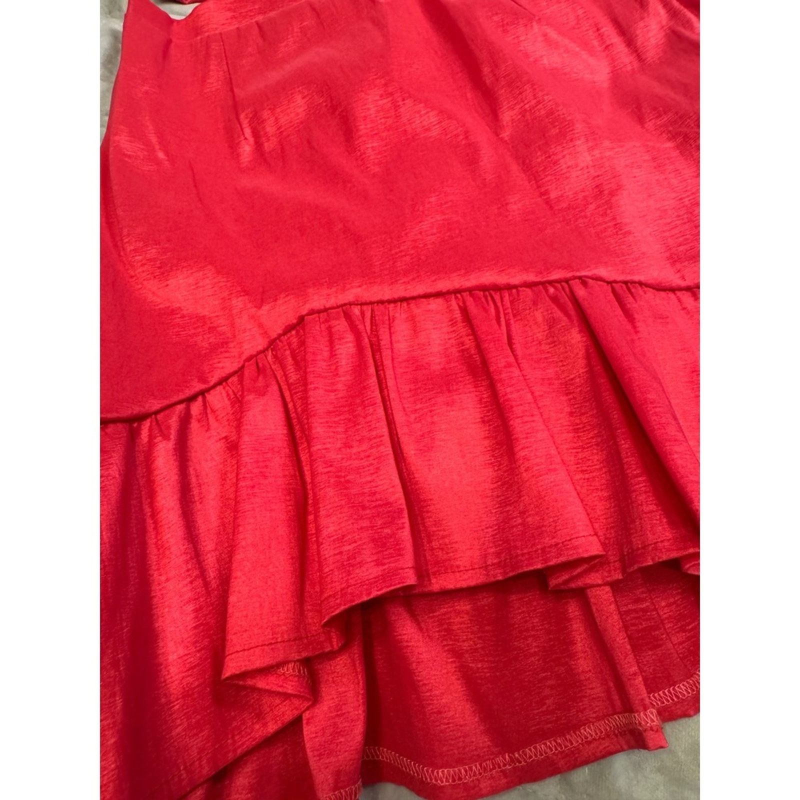 IRAK IRA Pink Set Puff Sleeve Crop Top Ruffle Hem Skirt M Size M / US 6-8 / IT 42-44 - 5 Thumbnail