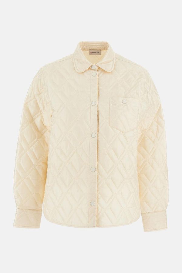 Moncler Quilted Shirt Jacket Size M / US 6-8 / IT 42-44 - 1 Thumbnail