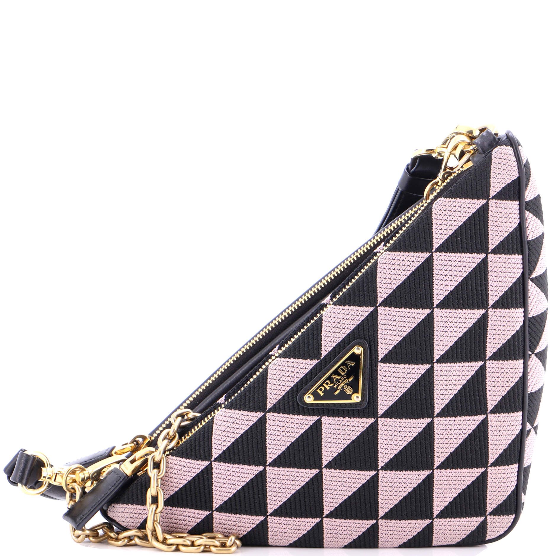 Prada Double Symbole Triangle Bag Size ONE SIZE - 1 Thumbnail