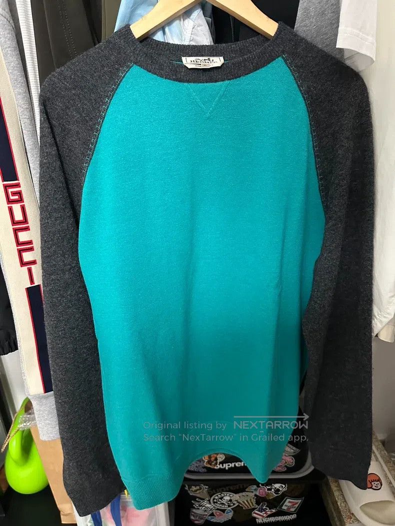 Hermes Hermes Crew Neck Sweater Size XL / US 12-14 / IT 48-50 - 1 Thumbnail