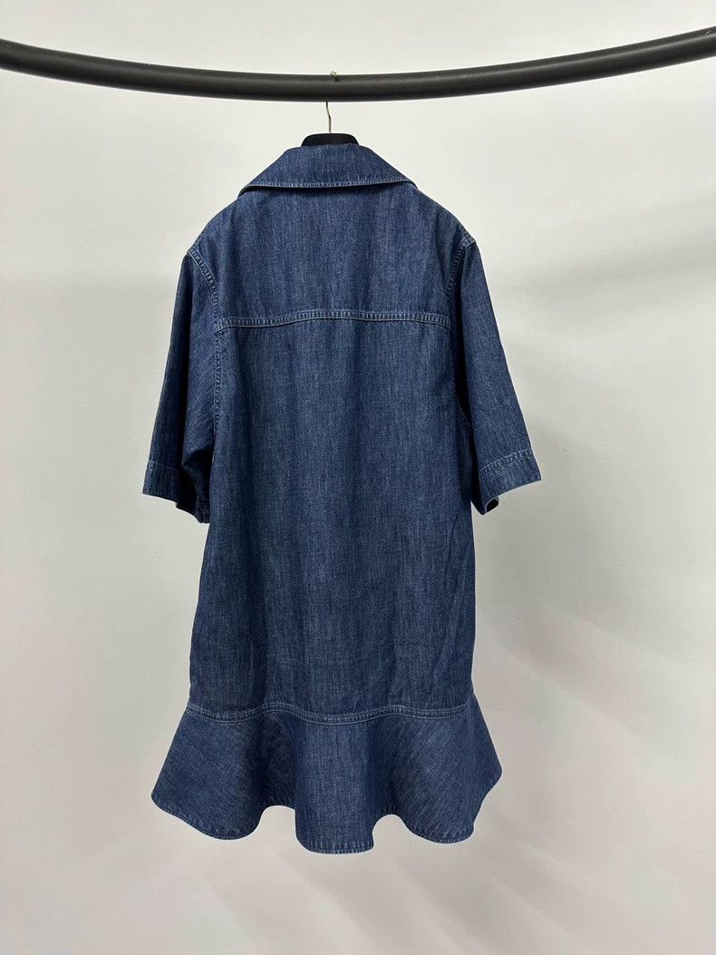 Valentino Valentino Denim dress Size M / US 6-8 / IT 42-44 - 2 Thumbnail