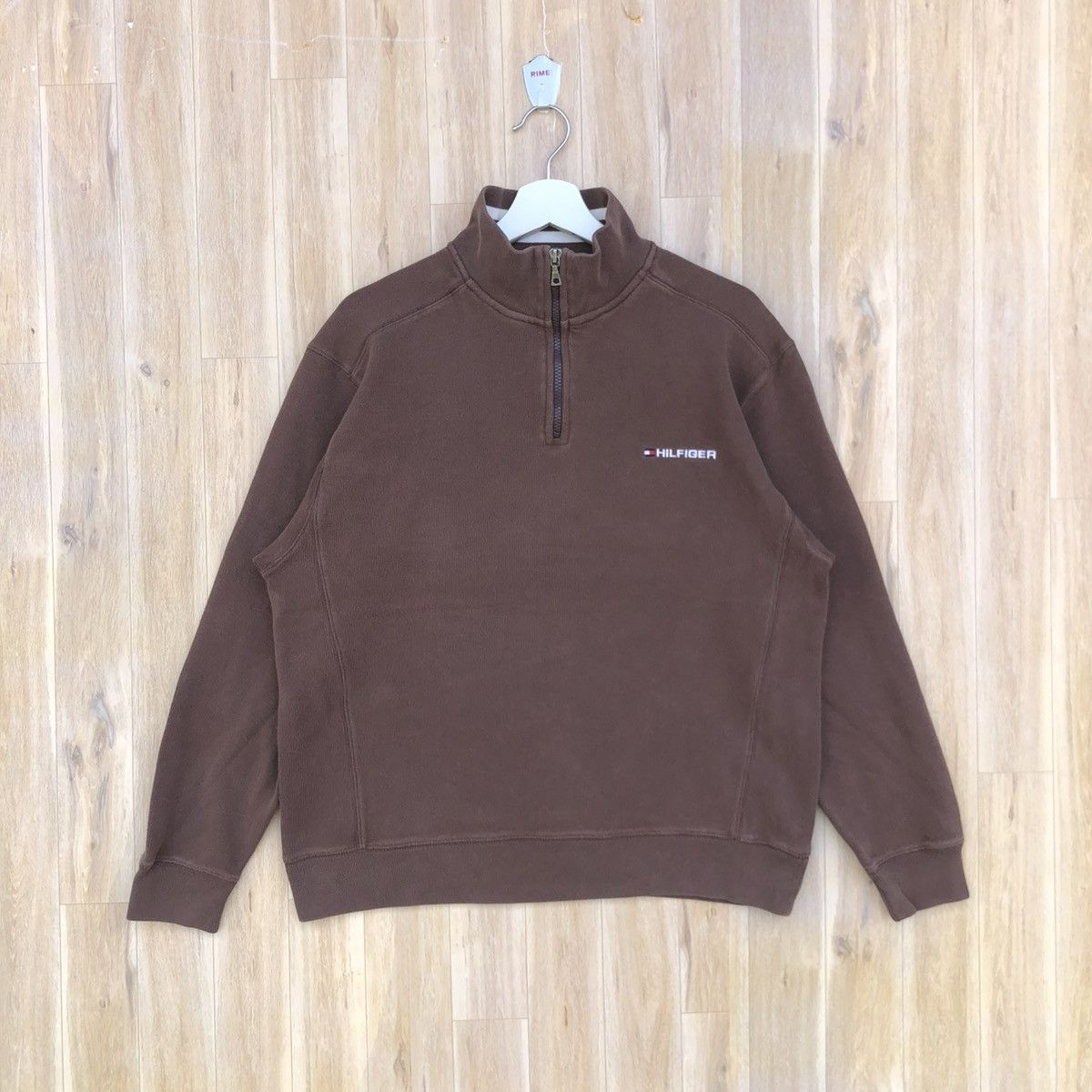 Tommy Hilfiger Tommy Hilfiger Half Zip Sweatshirt Pullover Size US S / EU 44-46 / 1 - 1 Thumbnail
