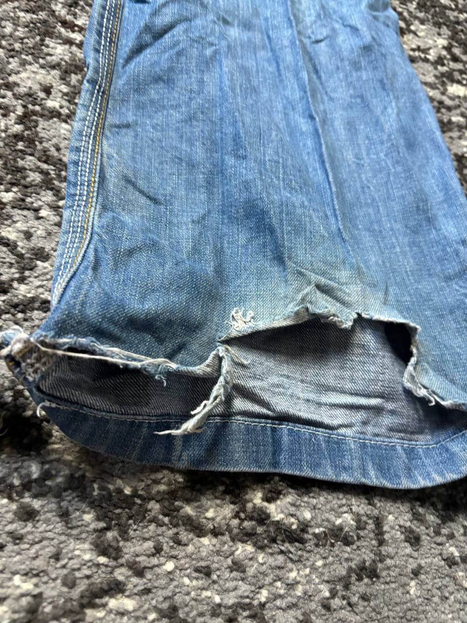 Bench × Japanese Brand × Vintage Vintage Y2K Japanese Bench Logo Denim Pants Size US 34 / EU 50 - 6 Thumbnail