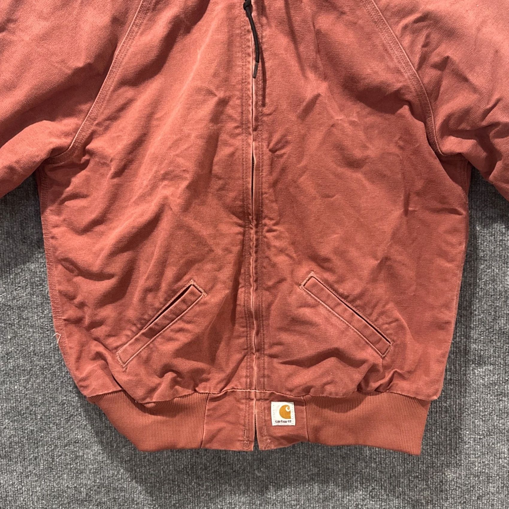 Carhartt VINTAGE Carhartt Women's Workwear Jacket WJ014 VRS Size L Pink Bomber Jacket Y2K RARE HTF Size L / US 10 / IT 46 - 3 Thumbnail