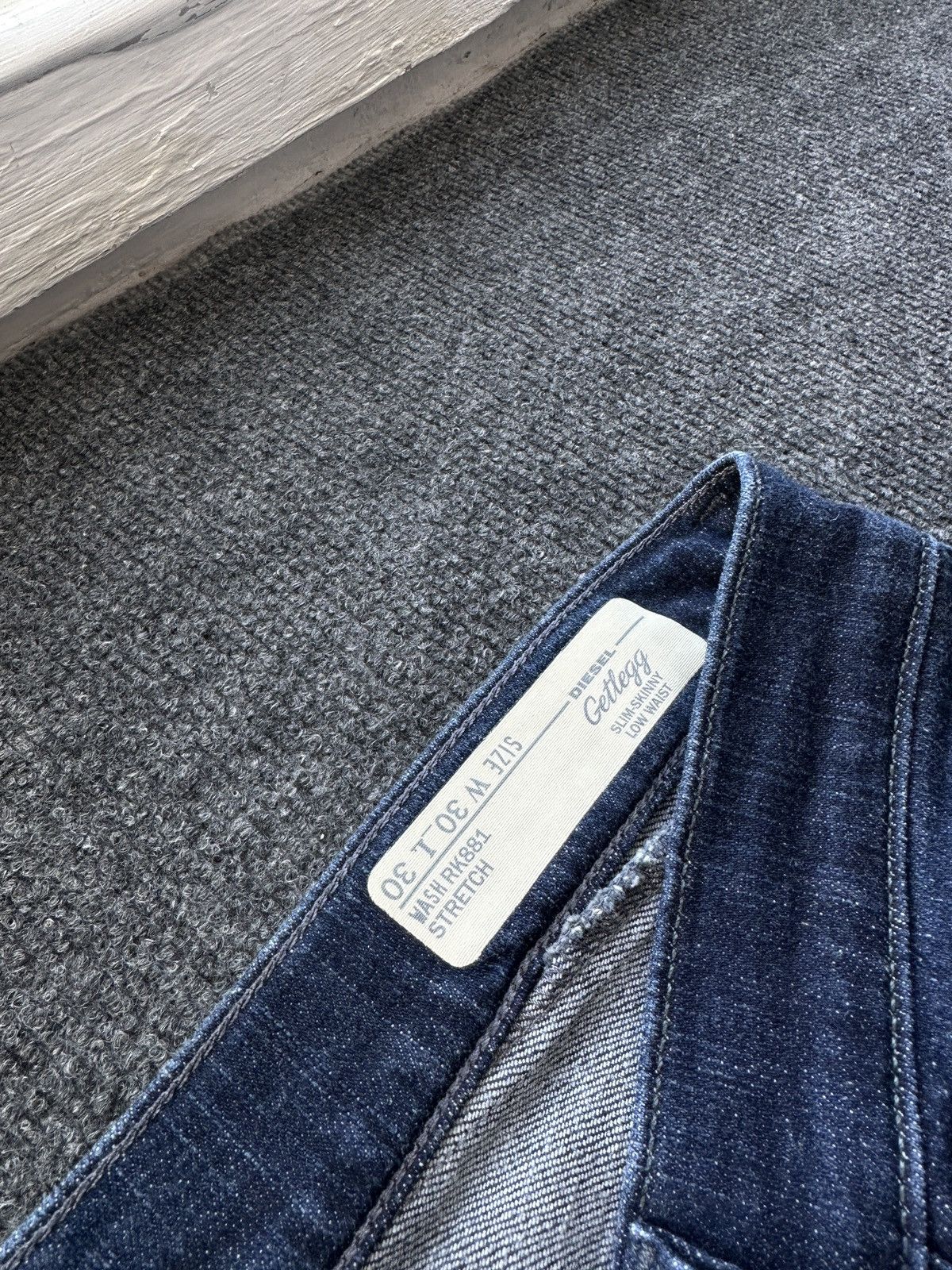 Diesel 🚨Gothic Diesel Regular Slim relax Flared Jeans Womens Size 32" / US 10 / IT 46 - 3 Thumbnail