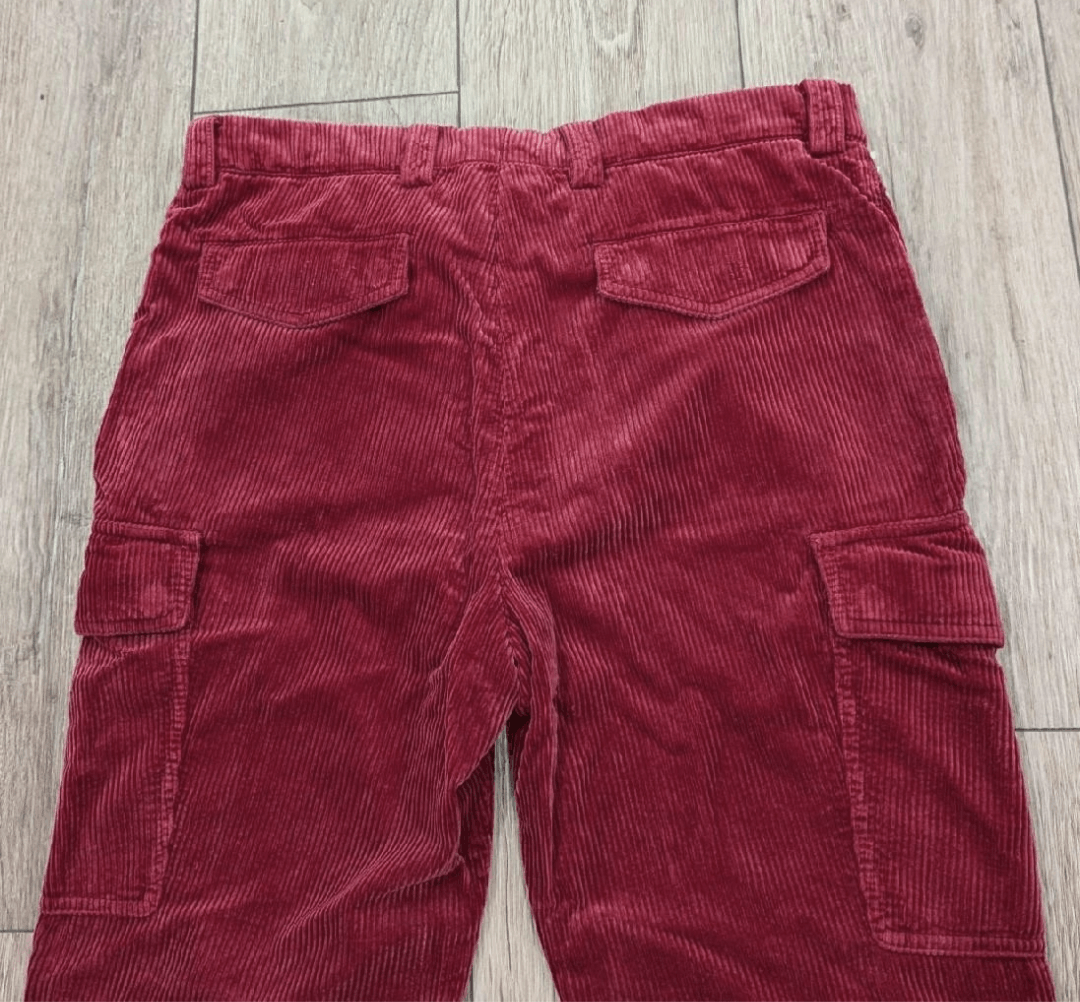 Brunello Cucinelli Brunello Cucinelli Solid Corduroy Pants Rosso 48 US 32 Size US 32 / EU 48 - 5 Thumbnail